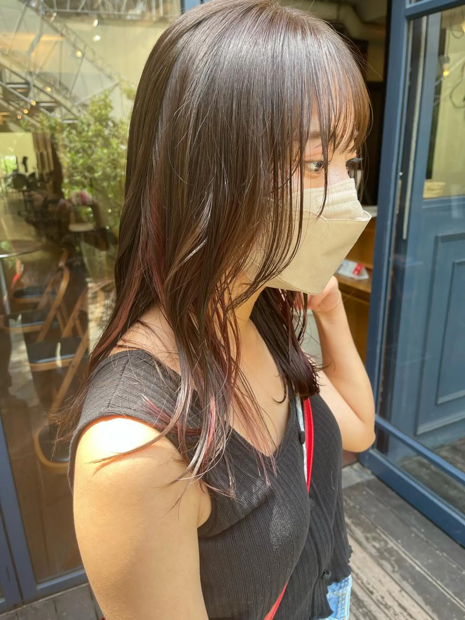 セミロング カラー メイクス表参道所属・ショート/ボブ 矢野湧也のヘアスタイル