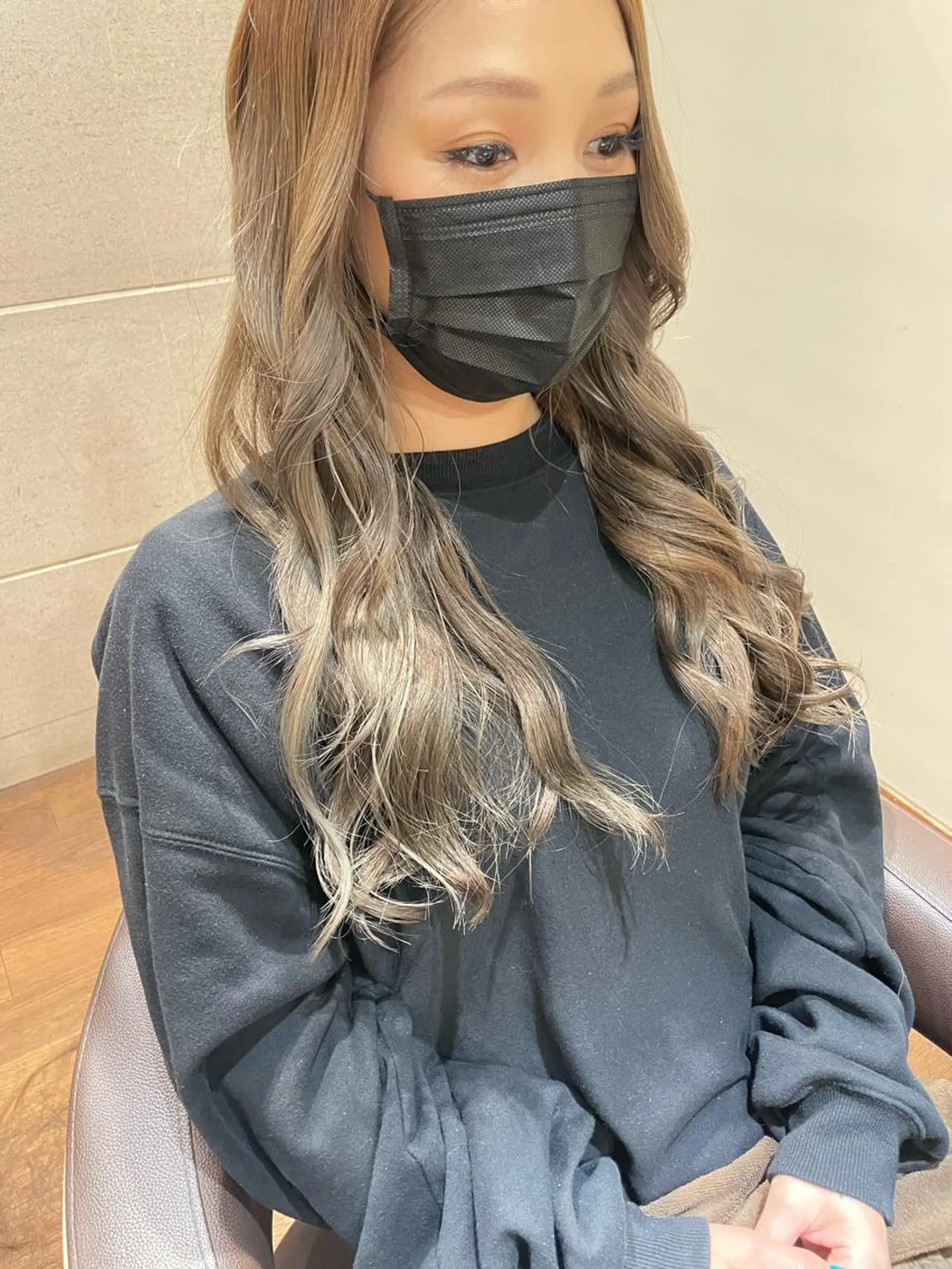 セミロング カラー ヘアカラー トリートメント 羽田翔大/ブリーチ/ ボブカット/店長のヘアスタイル