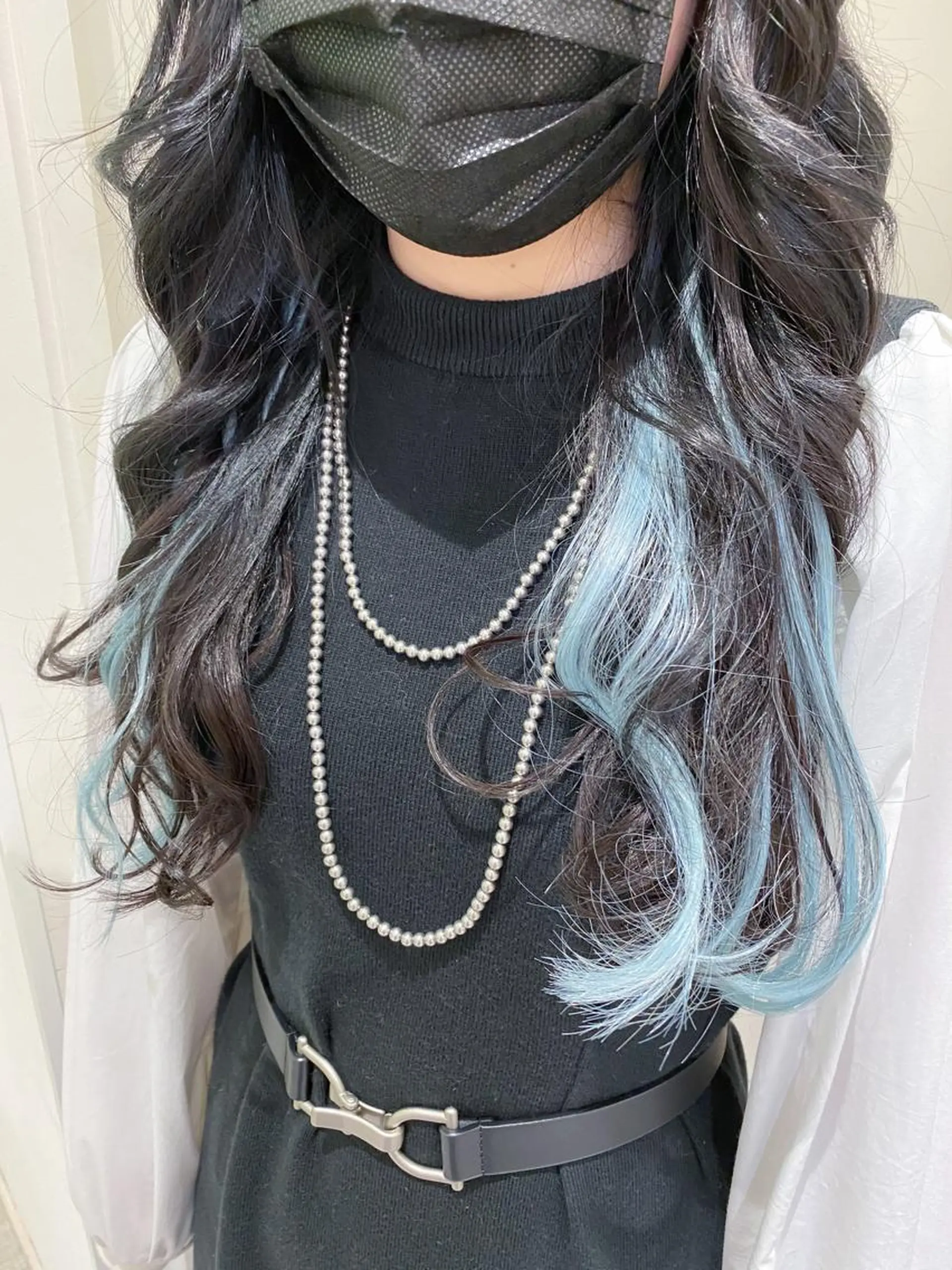 ロング エクステ ヘアカラー エクステ 横浜🍒ルーツカラー エクステ／RIEのヘアスタイル