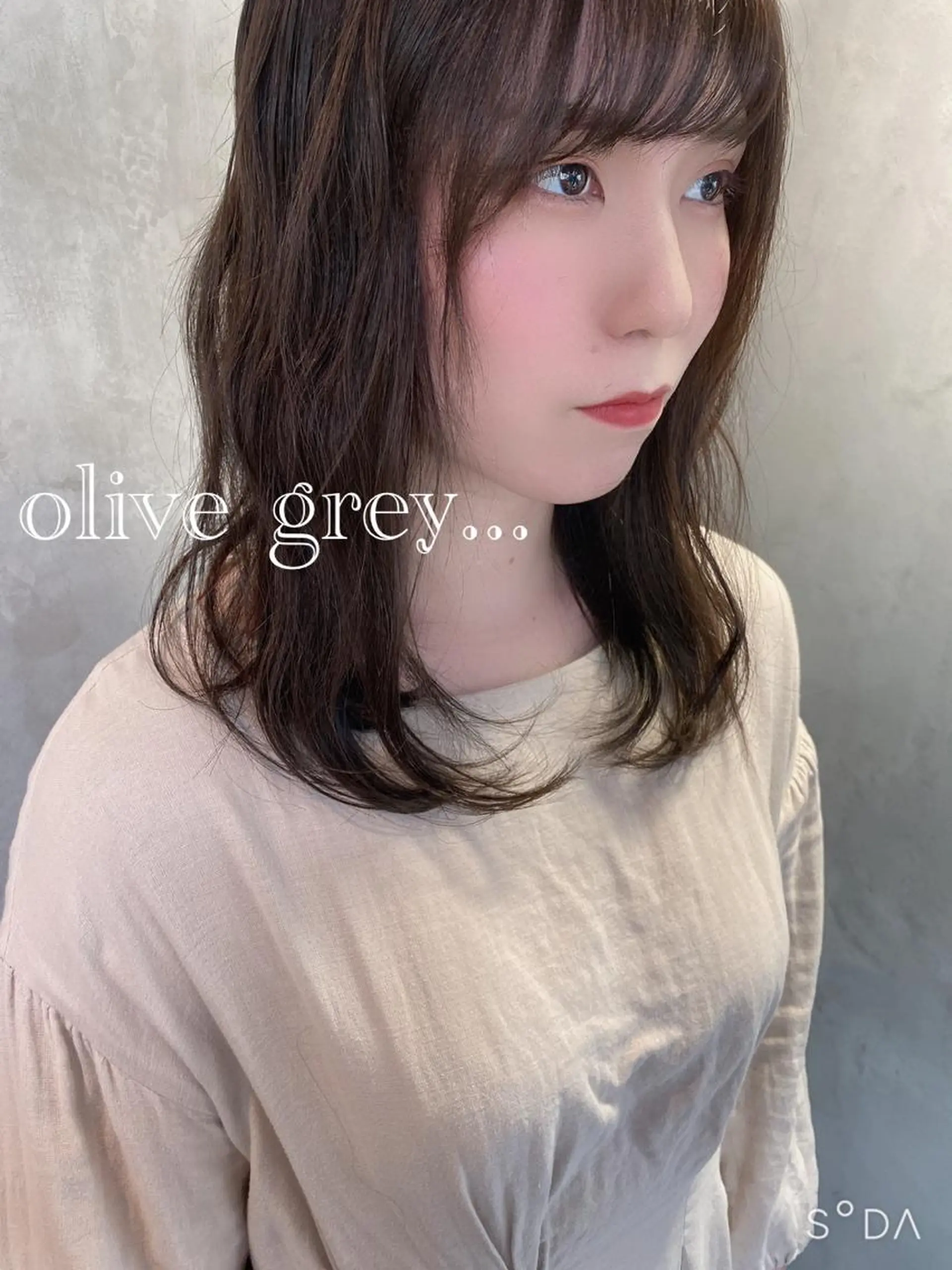 ミディアム カラー ヘアアレンジ stylist/蛯谷 珠里のヘアスタイル