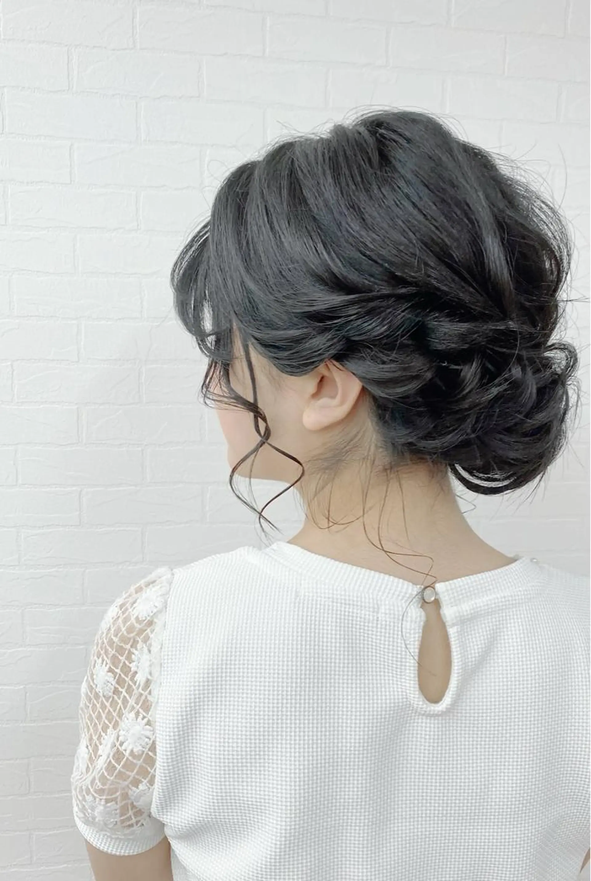 セミロング ヘアアレンジ ヘアセット GRANLUSSO 〜グランルッソ駅前店所属・木口 嘉美のヘアスタイル