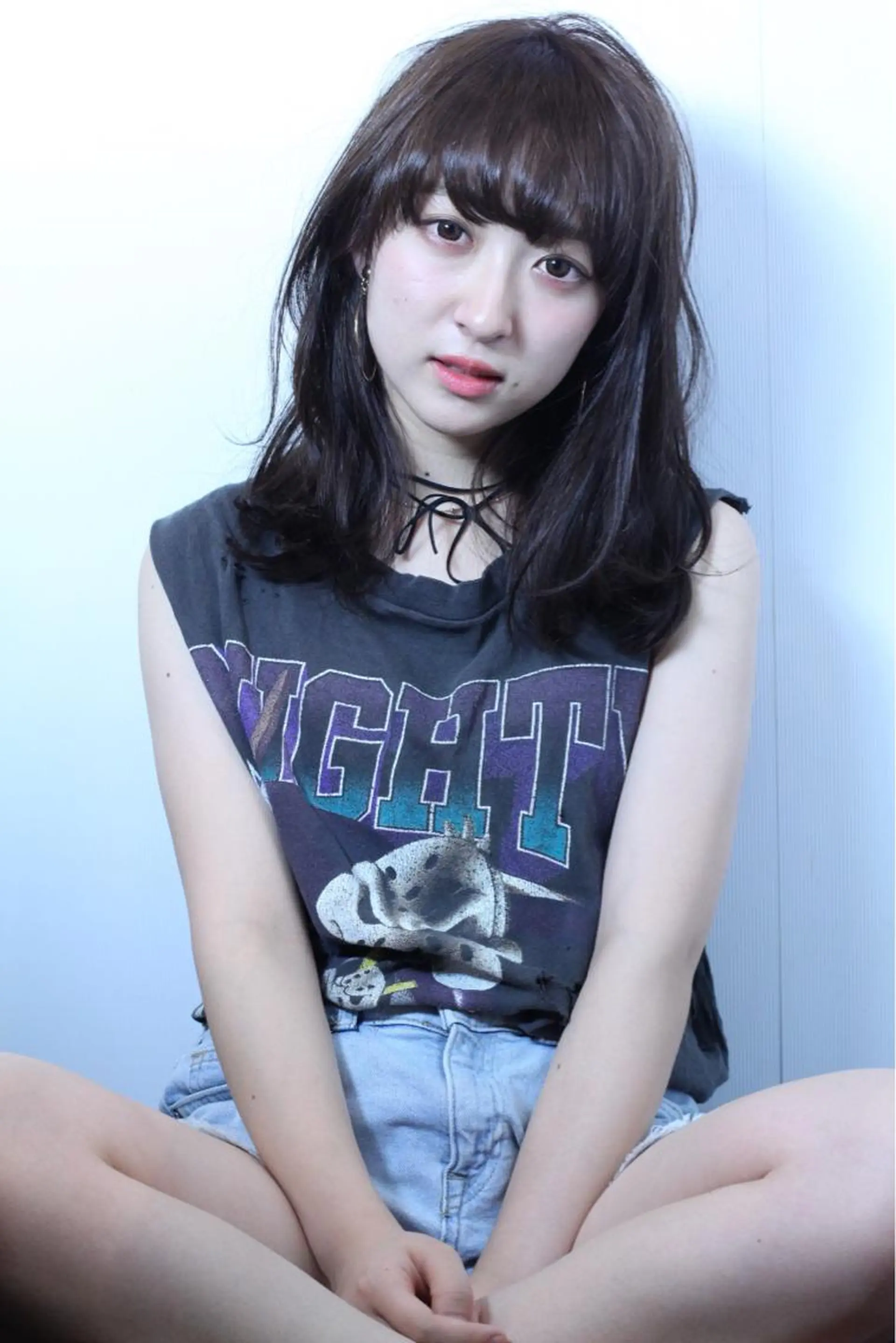 ミディアム カラー パーマ ヘアアレンジ toi【トワ】所属・安達 俊亮のヘアスタイル