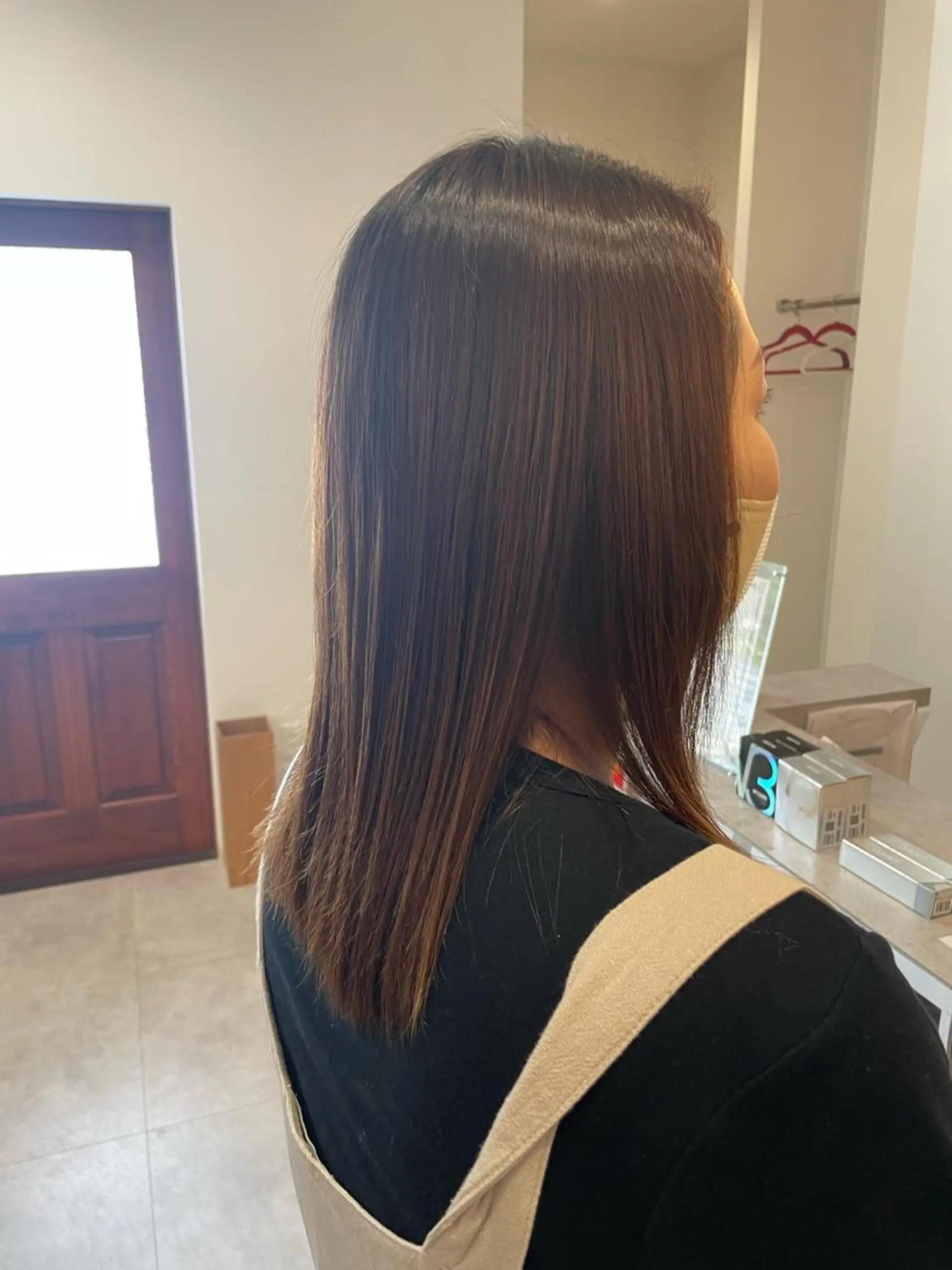 ミディアム パーマ no4ナチュラル戸祭所属・山越 美裕樹のヘアスタイル