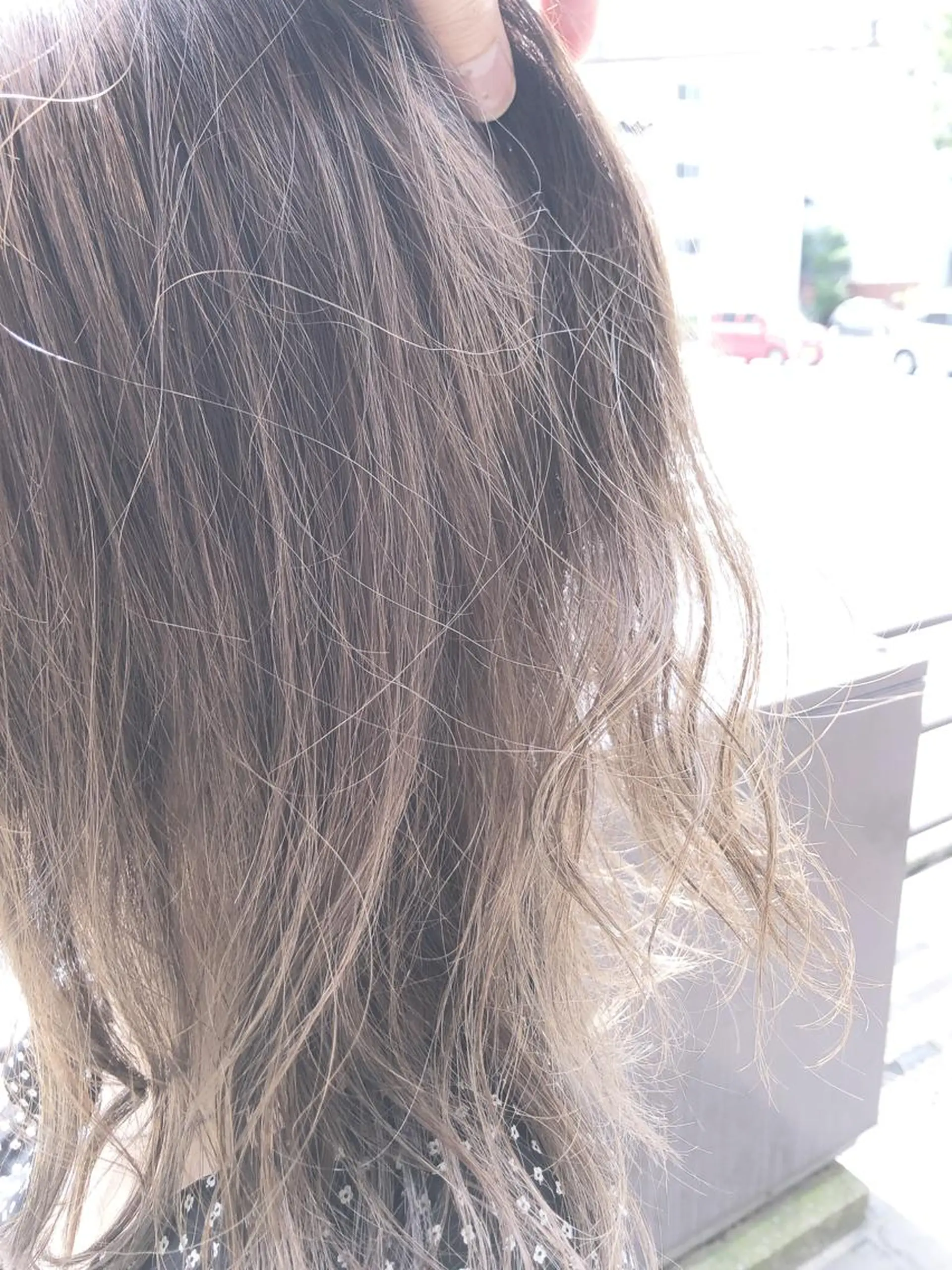 ミディアム カラー m ā l o. マァロのヘアスタイル