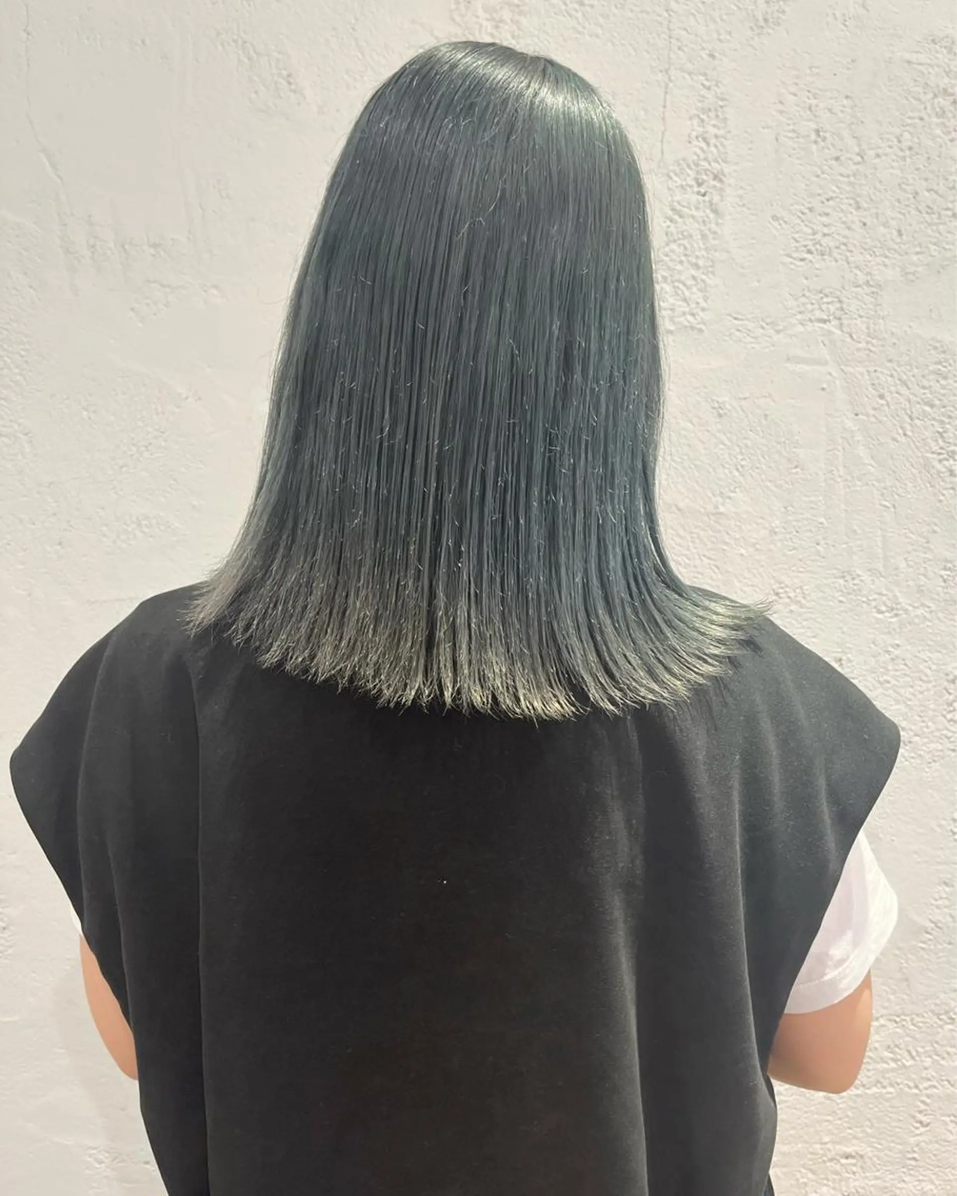 セミロング カラー ヘアアレンジ カット ヘアカラー トリートメント ヘアセット 🌷ボブ/髪質改善 ストレートのヘアスタイル