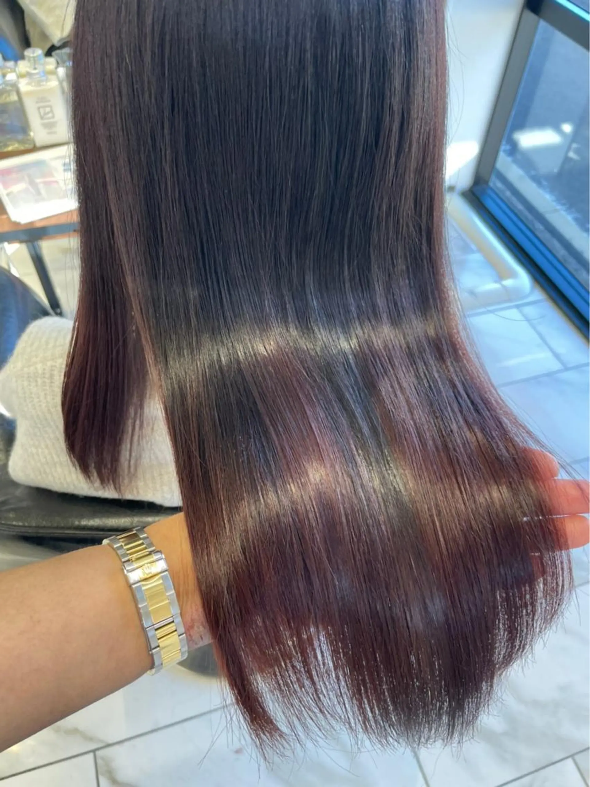 ロング カラー アッシュ ベージュカラー グラデーションカラー ピンクカラー パープルカラー 指名支持率NO.1 スタイリストのヘアスタイル