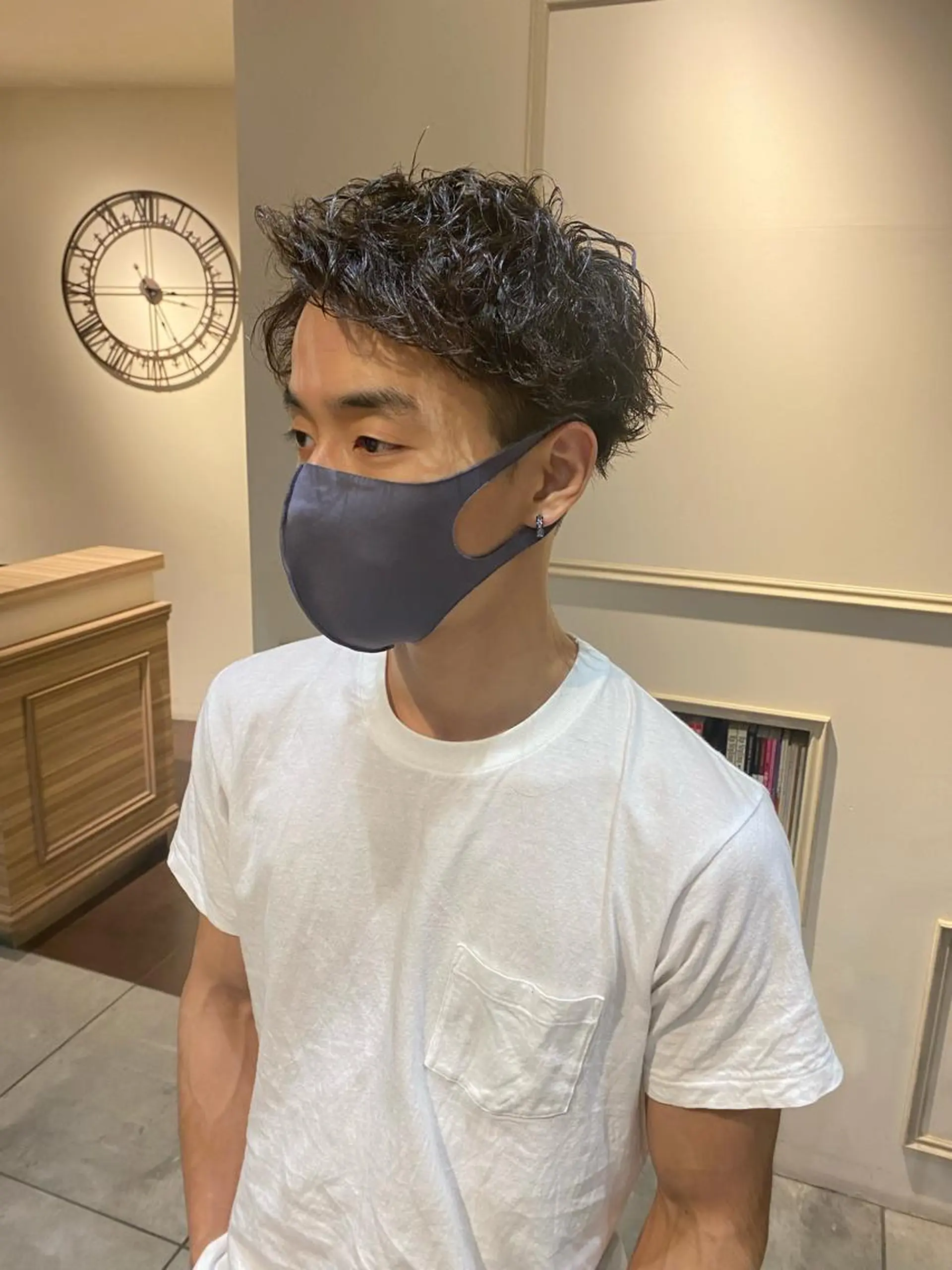 ショート パーマ 川越 輝梨奈のヘアスタイル