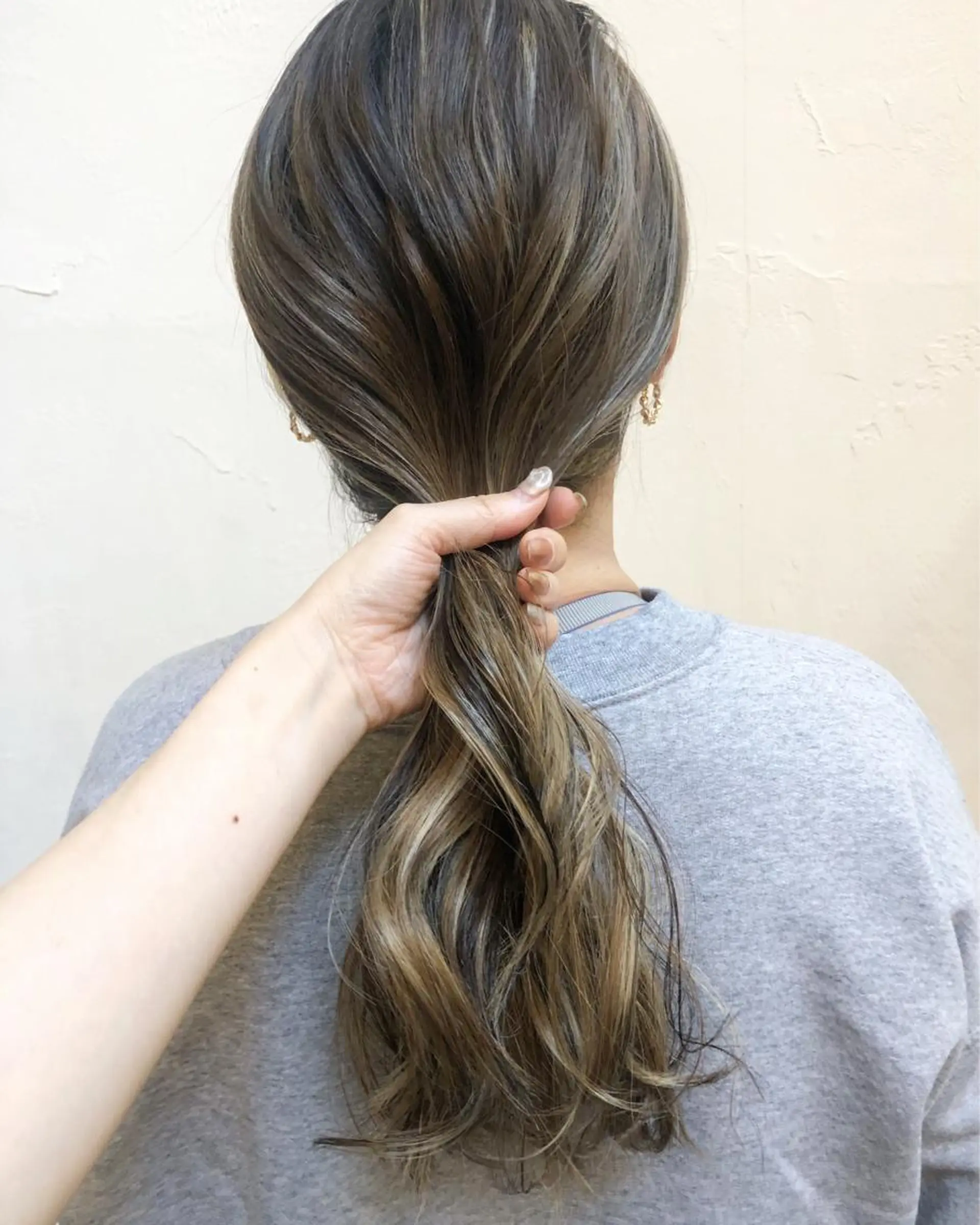 ミディアム カラー ハイライトカラー ハイライト トリートメント luve heart's And Be  minamisemba所属・脇坂 佳世の眉毛・アイブロウイメージ