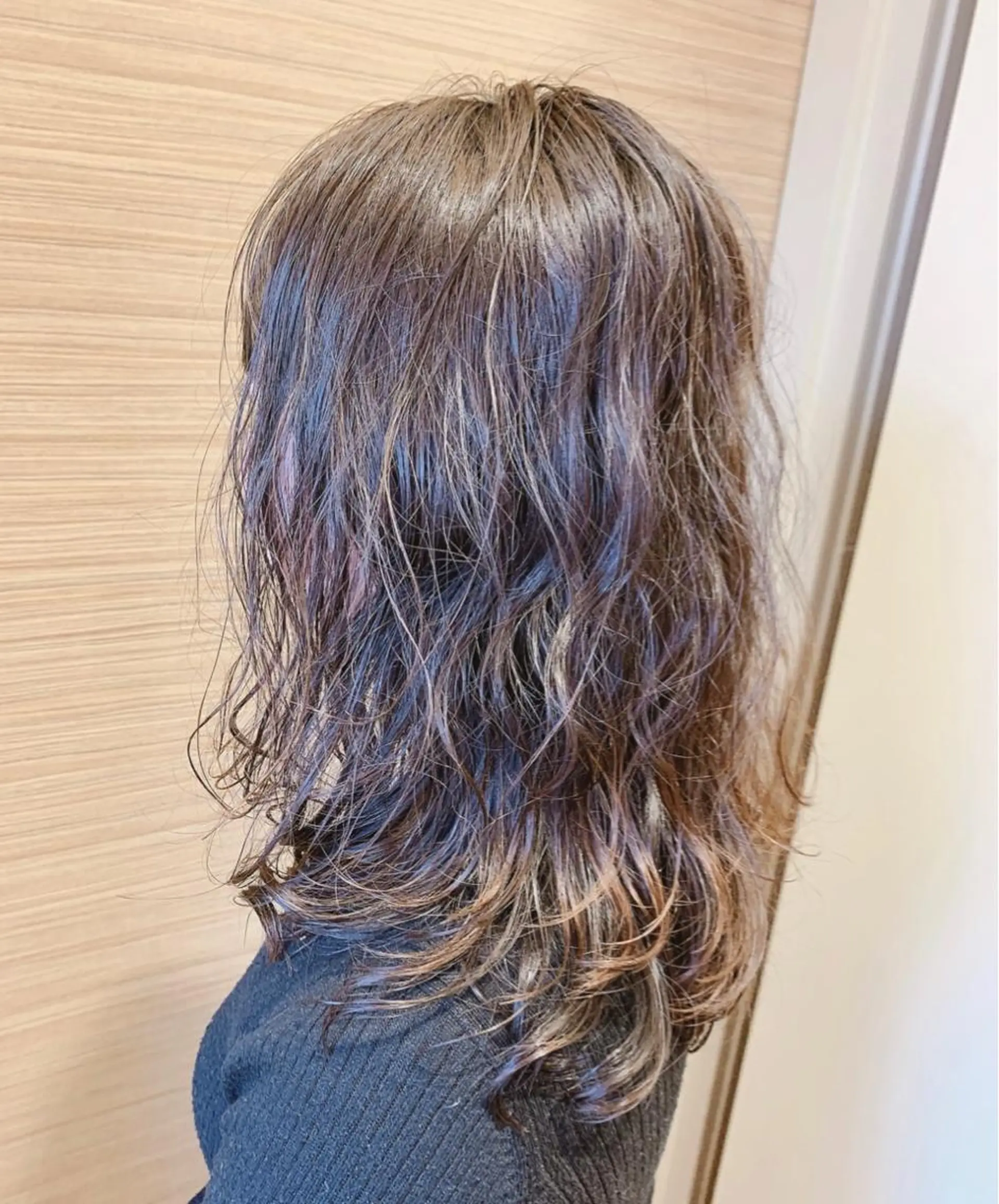 ロング カラー パーマ diarスタイリスト 山田のヘアスタイル