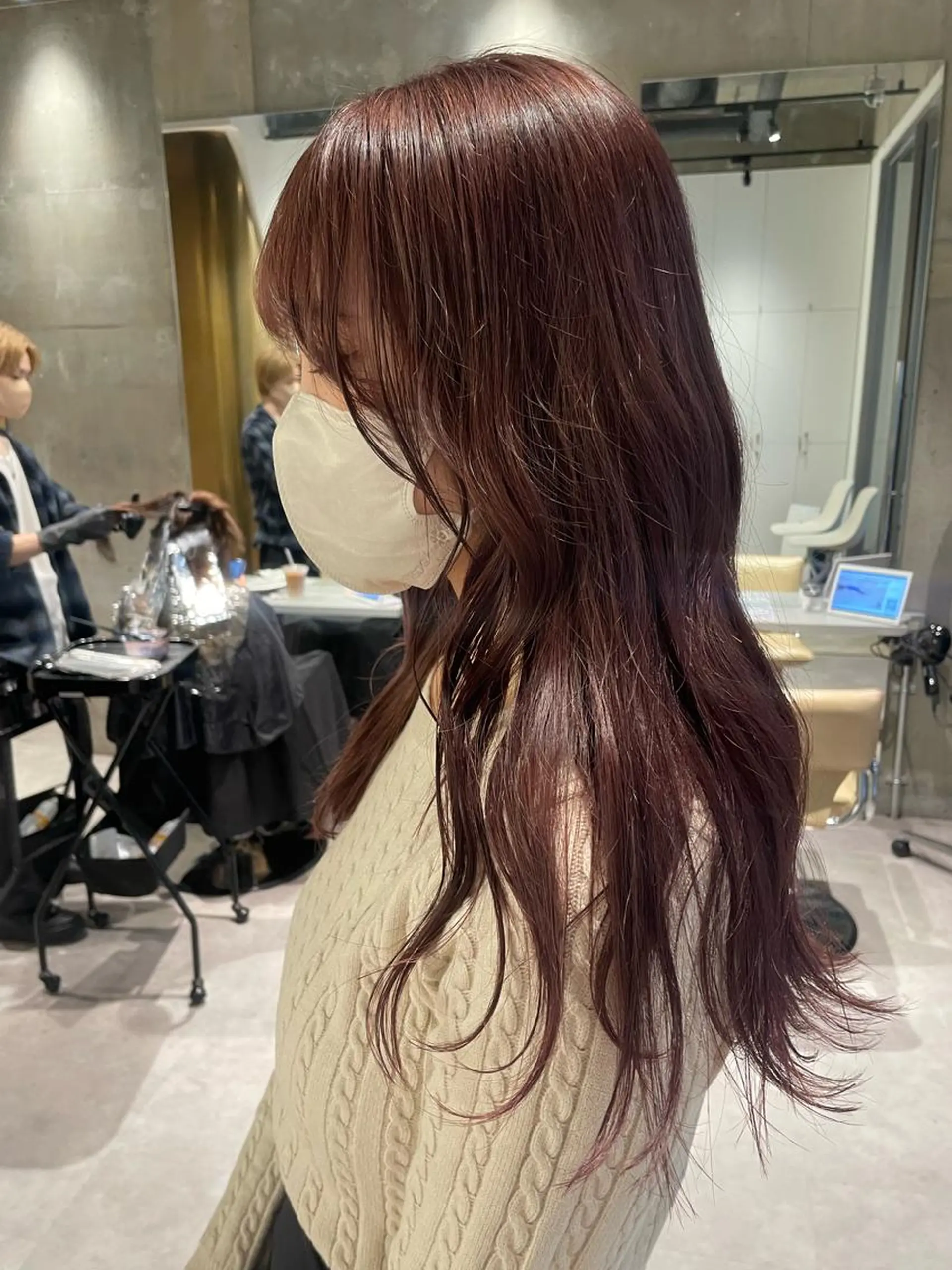 ロング カラー パーマ カット ヘアカラー トリートメント 海外レイヤー 🇺🇸/ヒナコのヘアスタイル