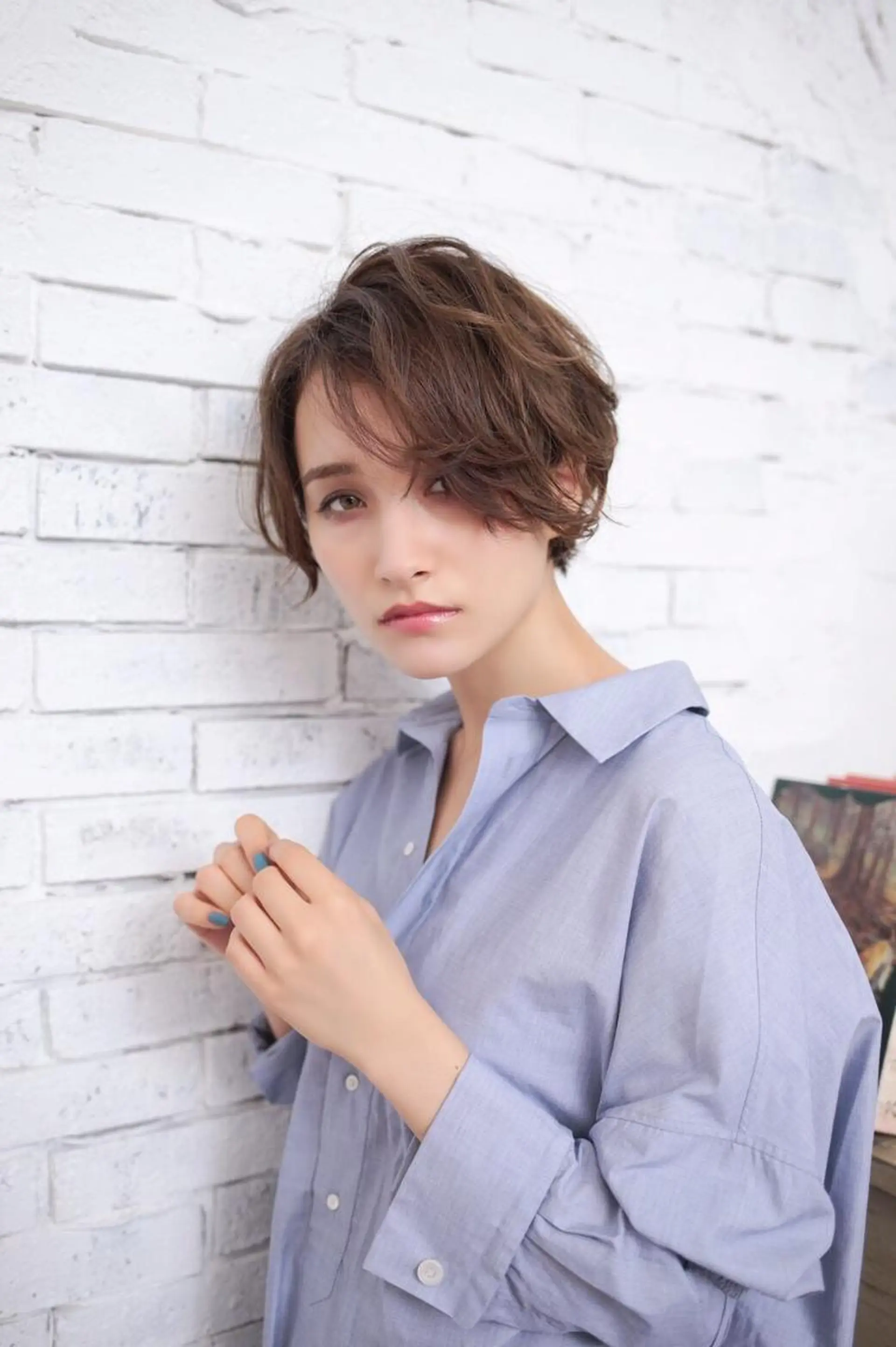 セミロング 松島 涼花のヘアスタイル