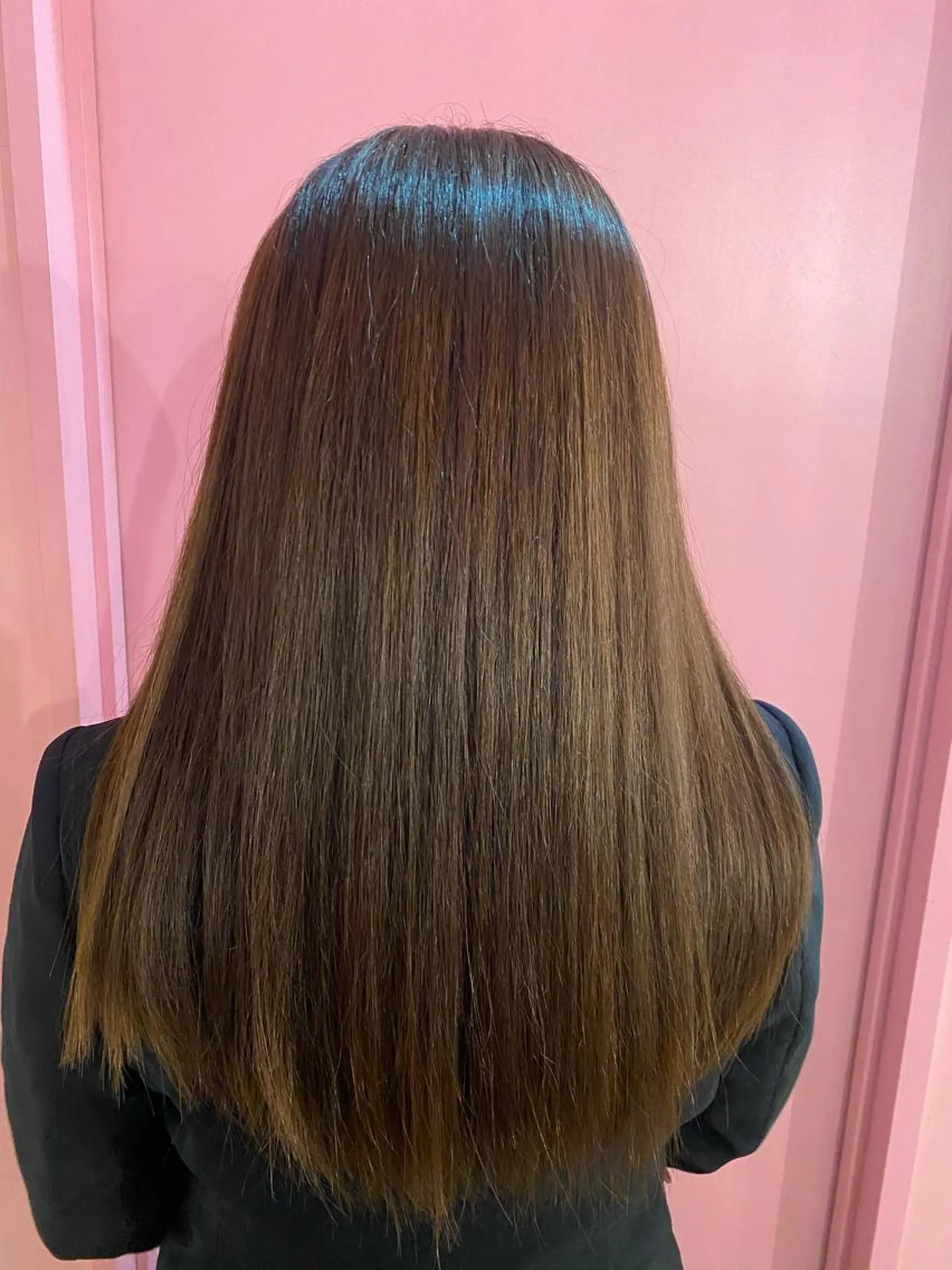 ロング カラー 縮毛矯正 西田辺/ タカスナオヤのヘアスタイル