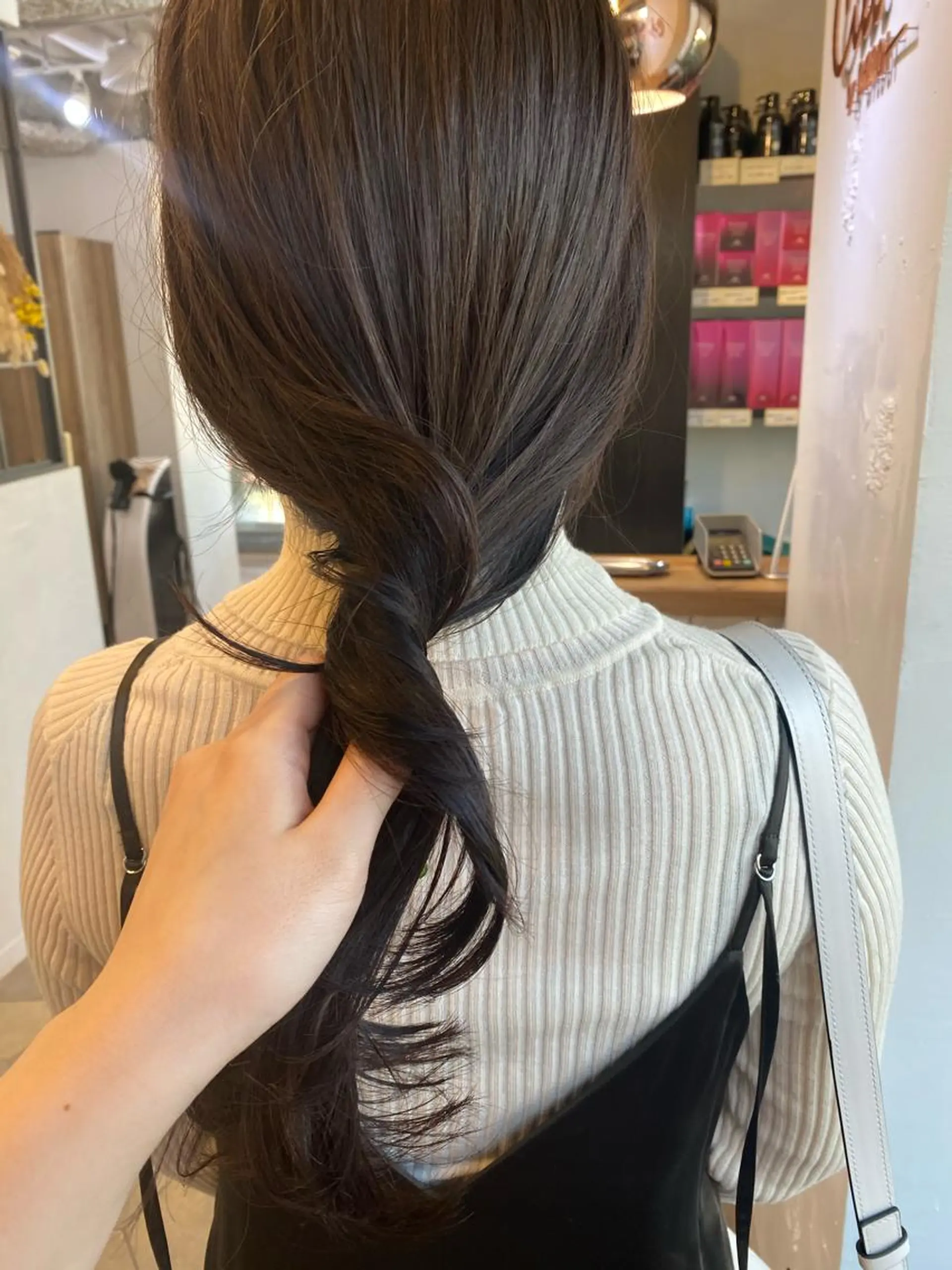 ロング カラー 🥣 hashi 🛋️のヘアスタイル