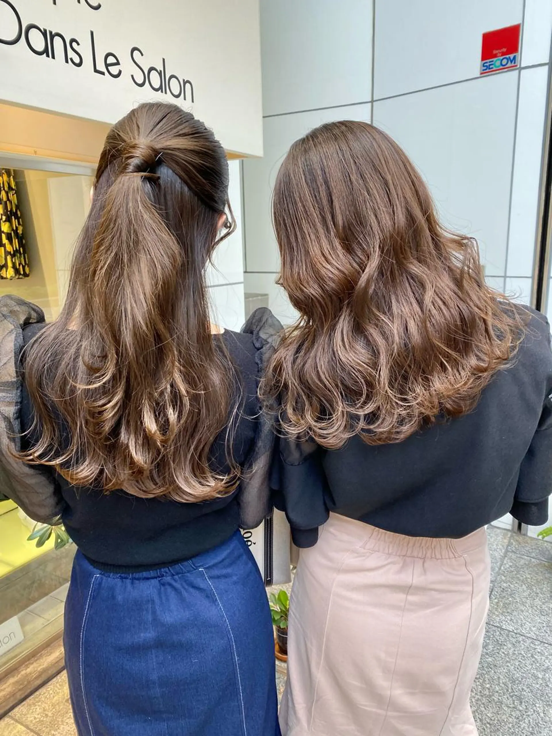 セミロング カラー ヘアアレンジ マツエク・マツパ アイブロウ ヘアセット Noah's　Ark所属・透明感カラー🫧ヘア セット🫧松本菜月の眉毛・アイブロウイメージ