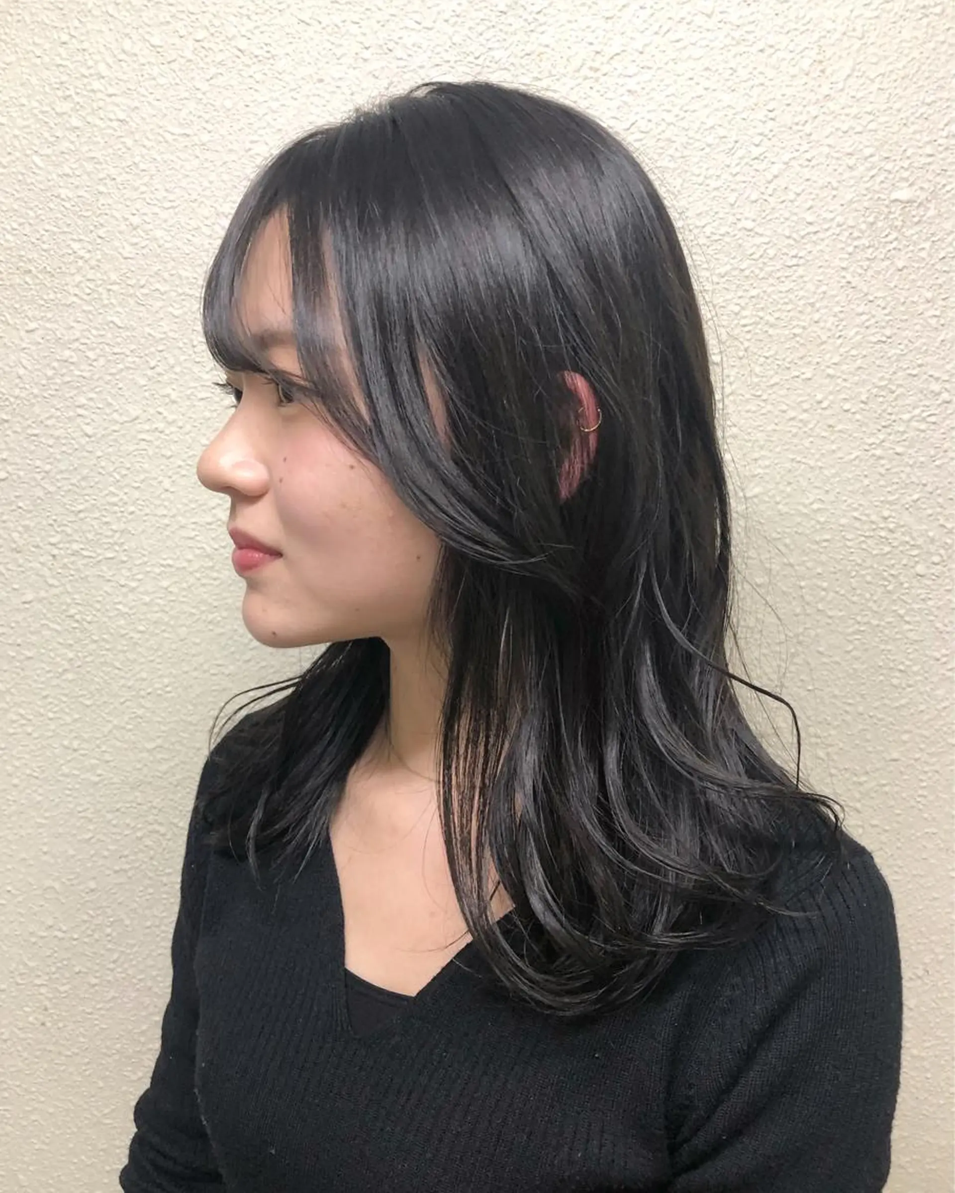 セミロング カラー spooopy所属・🕊大垣 めぐみ🕊のヘアスタイル