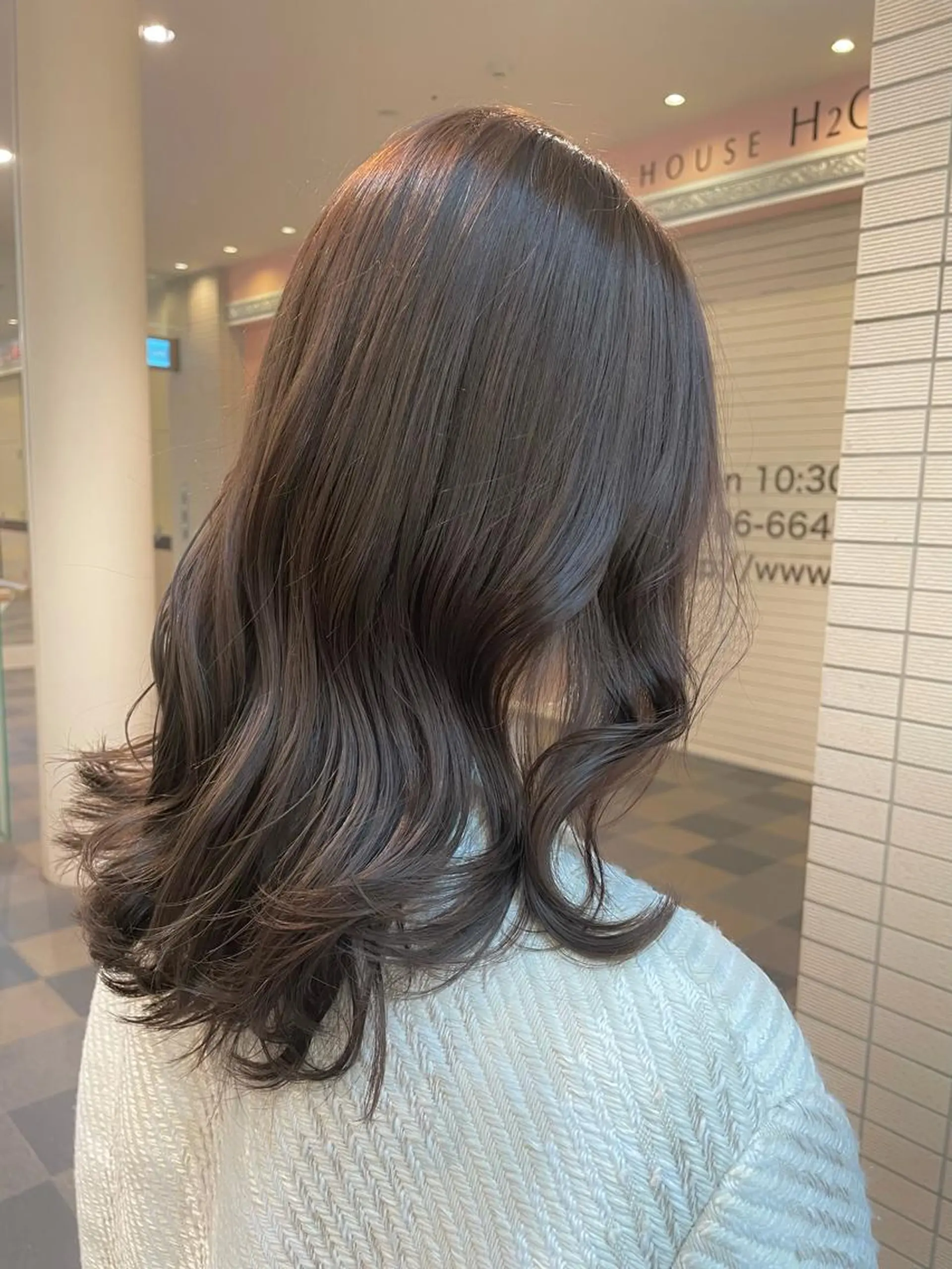 セミロング カット ヘアカラー トリートメント KANA🌷 髪質改善のヘアスタイル