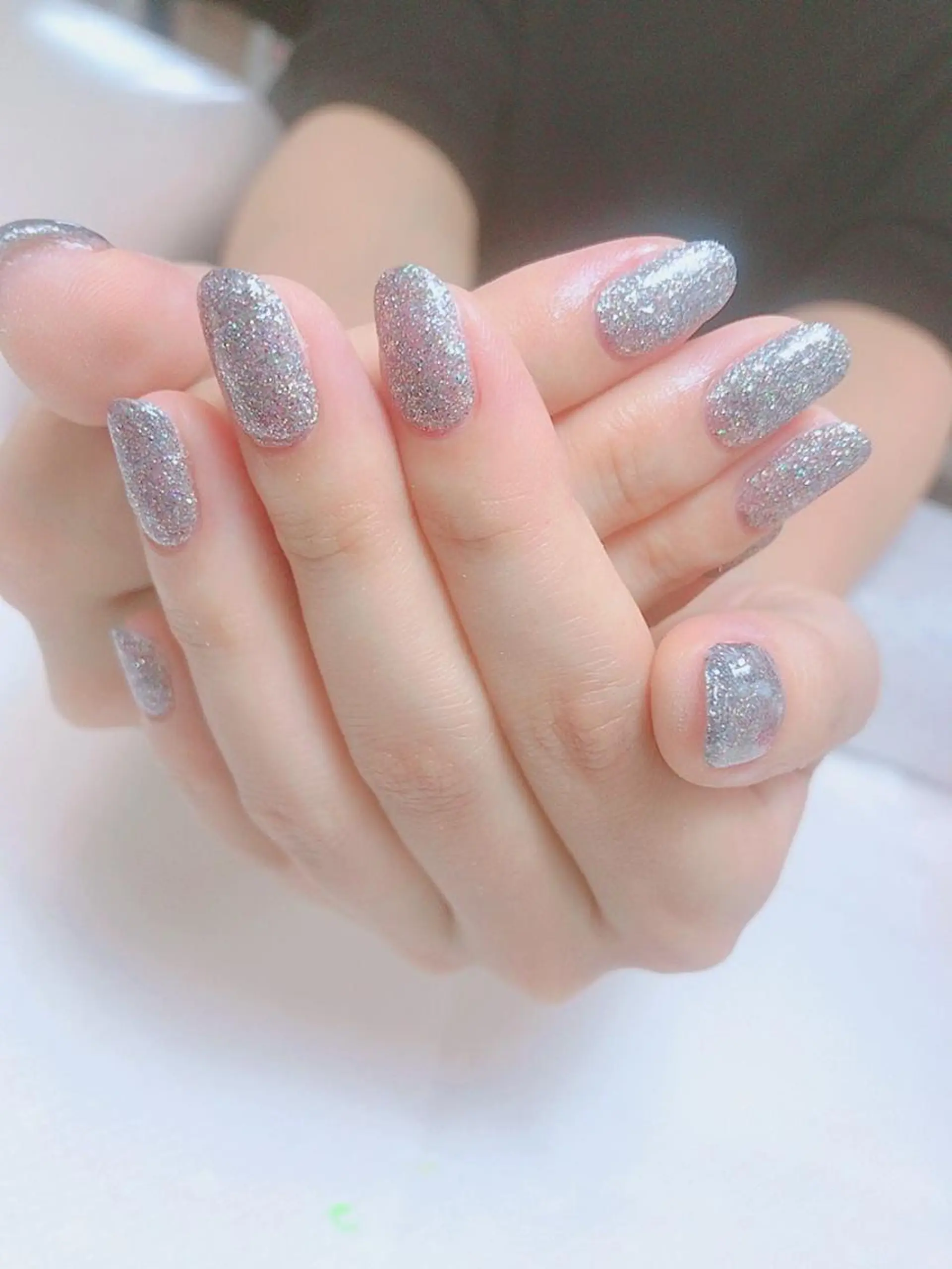 ネイル ラメ(グリッター) 渋谷FREEVE所属・MAXKELLY miku☺︎のネイルデザイン