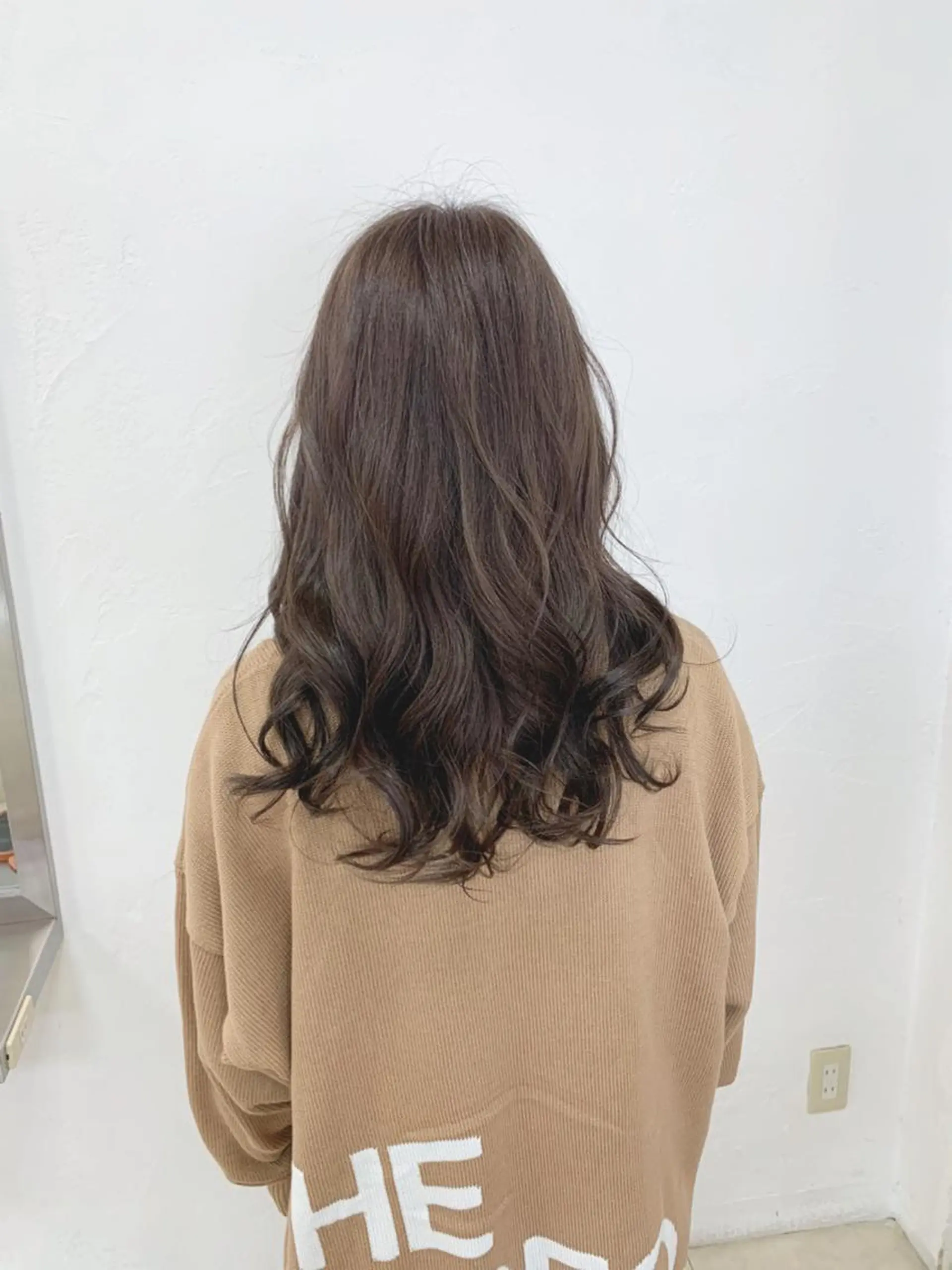 カラー ベージュカラー オレンジ カット ヘアカラー トリートメント 加藤 菜々香のヘアスタイル