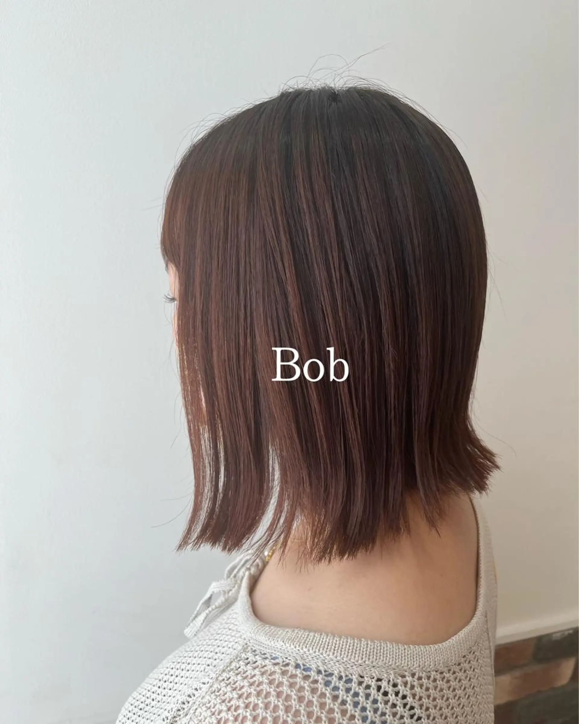カラー ボブ🍊暖色カラー 浅草【Bob美容師】のヘアスタイル