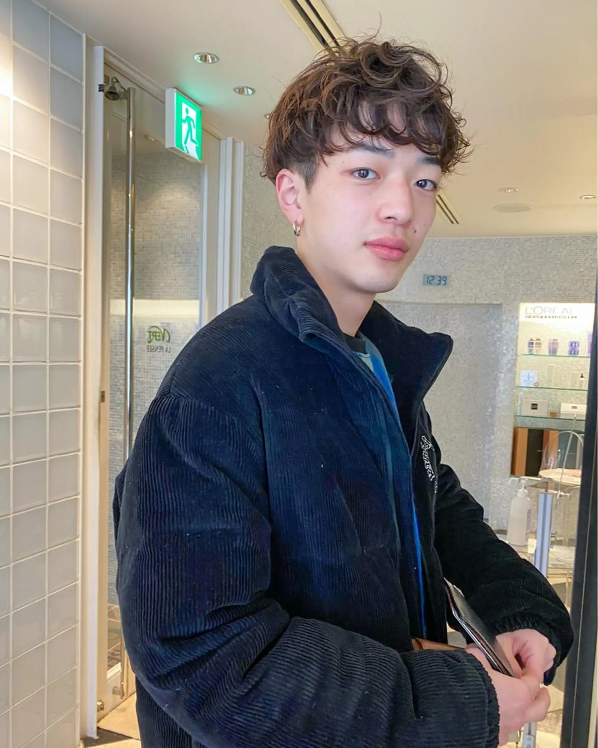 パーマ メンズ メンズパーマ カット パーマ 栄/矢場町 三井太朗のヘアスタイル