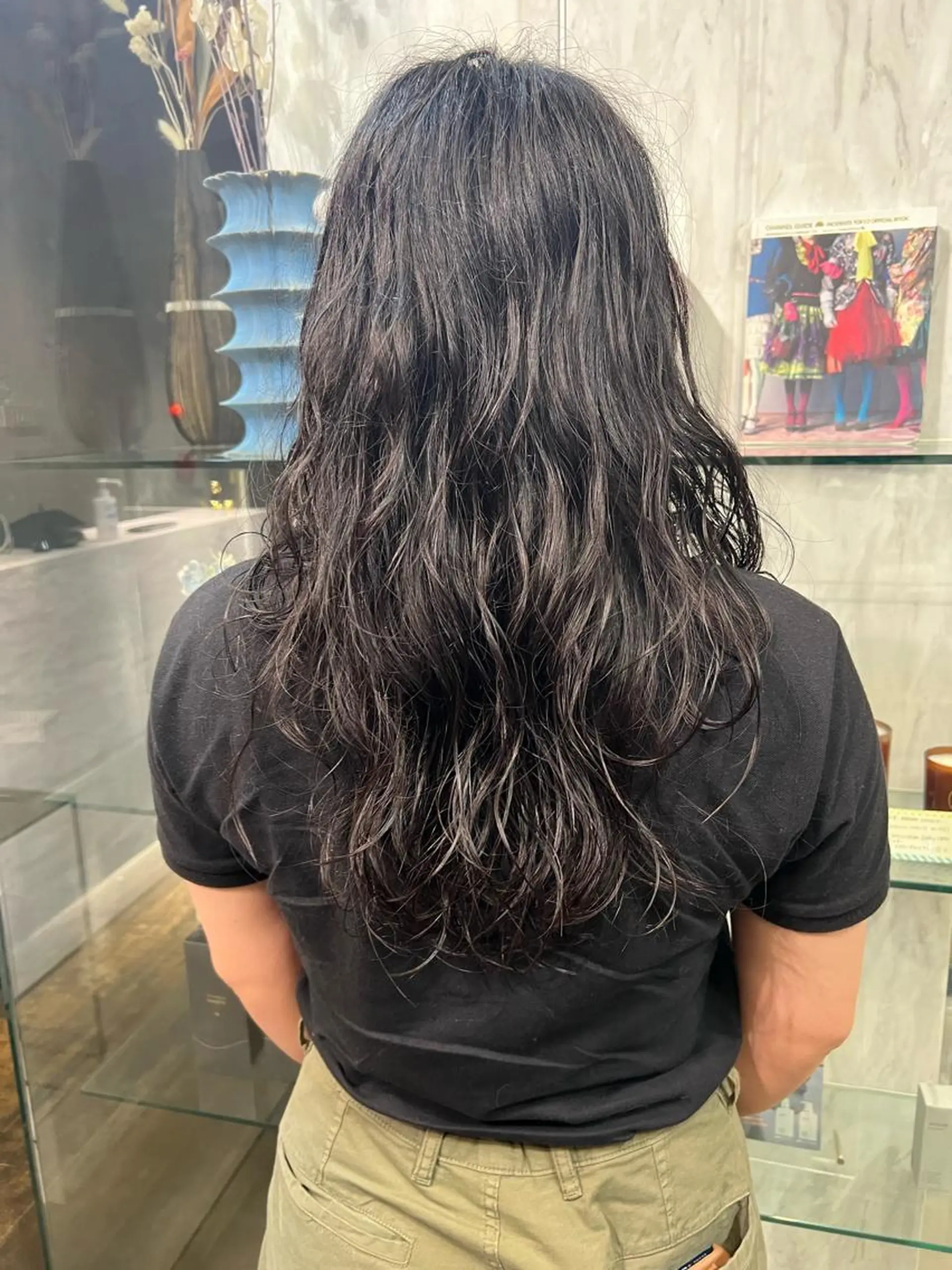 ロング パーマ パーマ ROBBY所属・松井美樹/似合わせ ガーリー・韓国のヘアスタイル