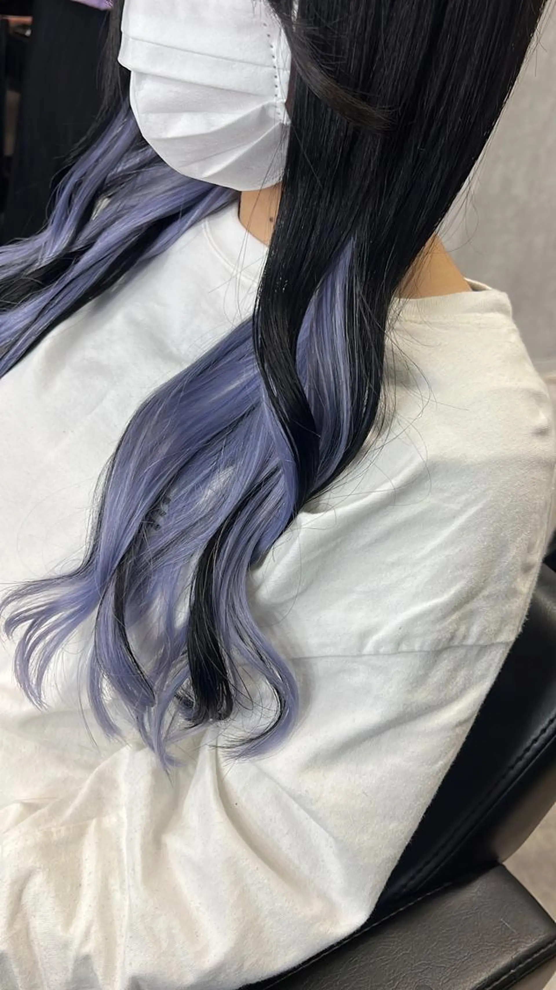 カラー mimiiy梅田 中崎町ハイトーンのヘアスタイル