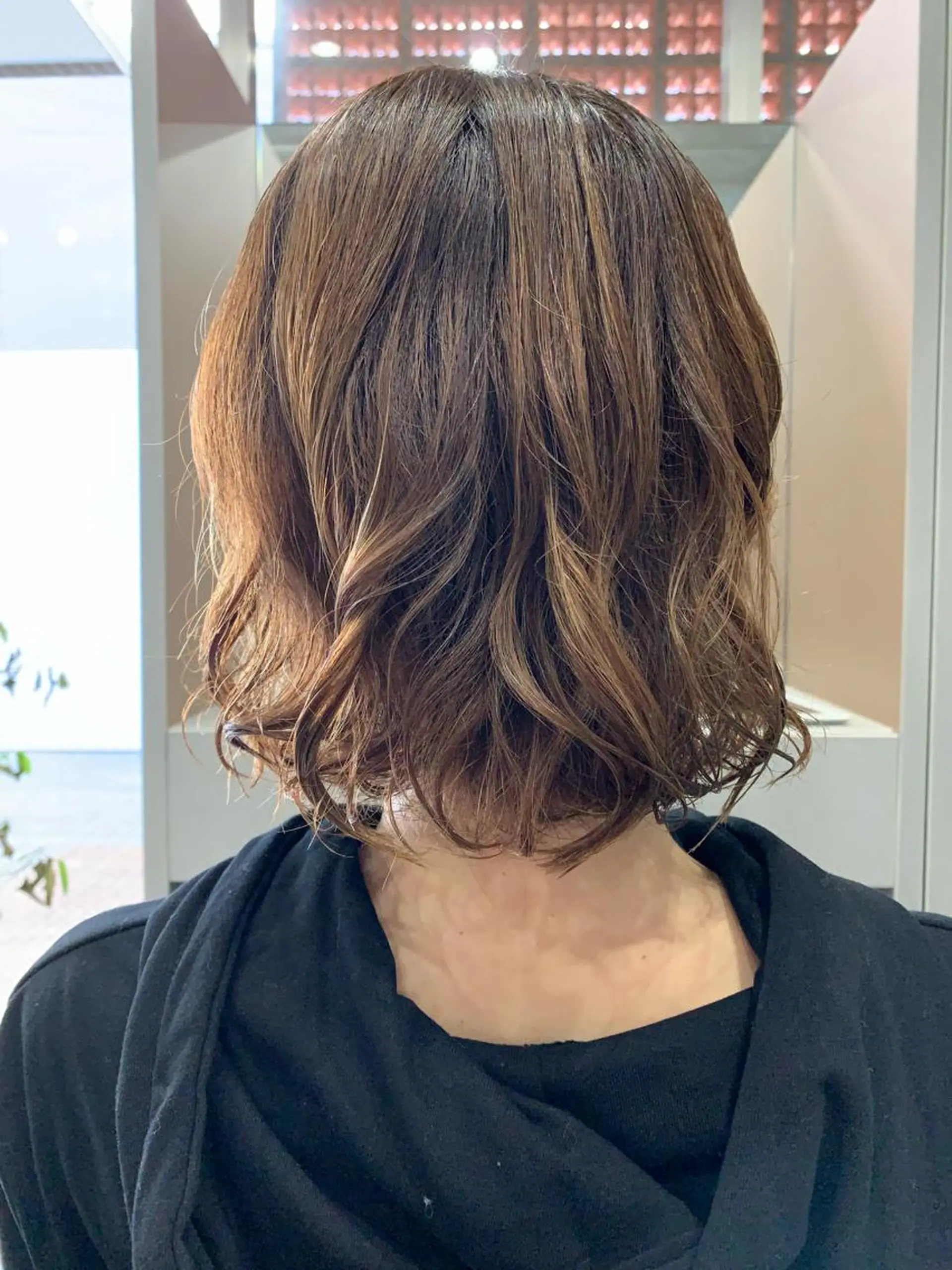 パーマ ボブパーマコテ巻き風 パーマNo1深江秀平のヘアスタイル