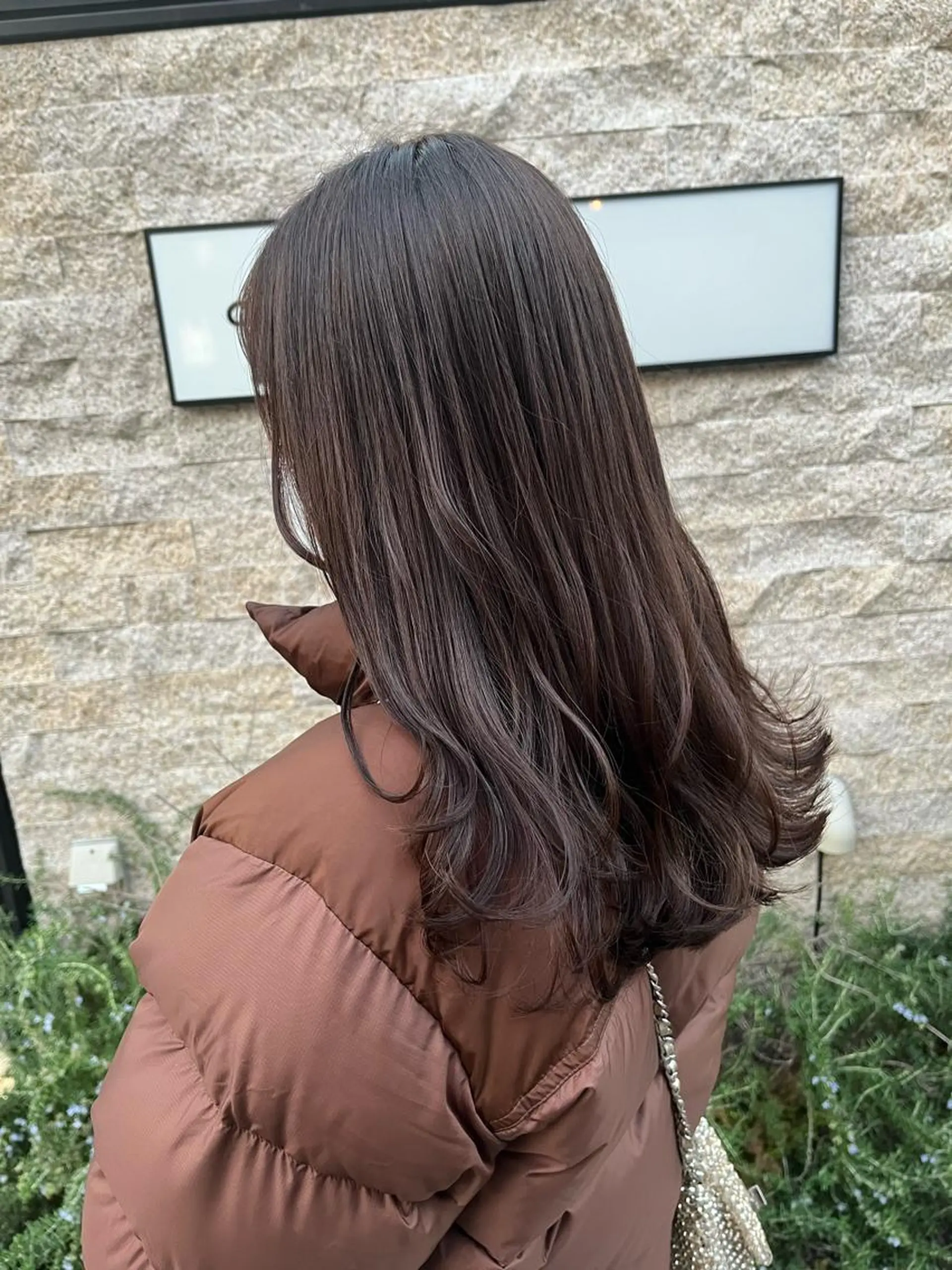 セミロング カラー ブラウンカラー チョコレートブラウン カット ヘアカラー トリートメント ✨透明感カラー✨ 🦖佐々木未来🦕のヘアスタイル