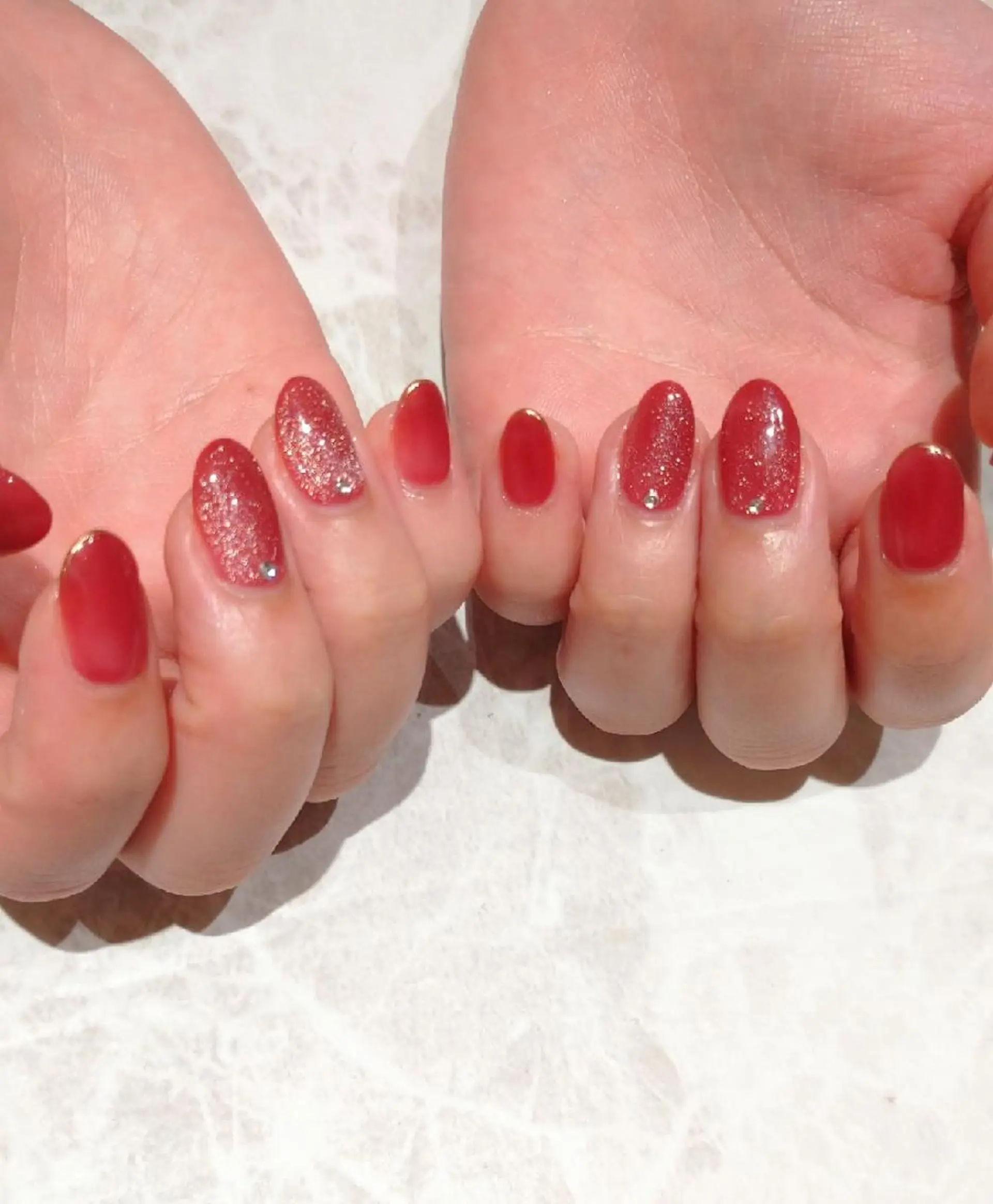 ネイル シンプルネイル ハンドネイル 會田 瑠衣のネイルデザイン