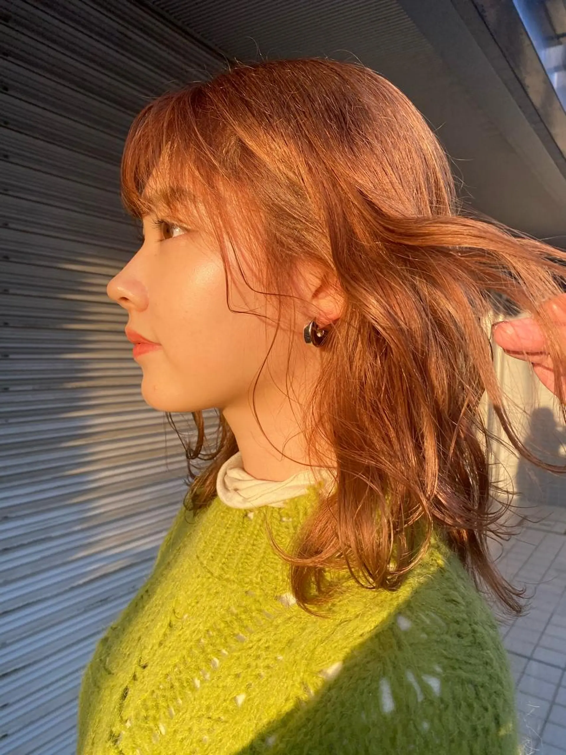 セミロング ヘアアレンジ パーマ指名No1 /namiのヘアスタイル