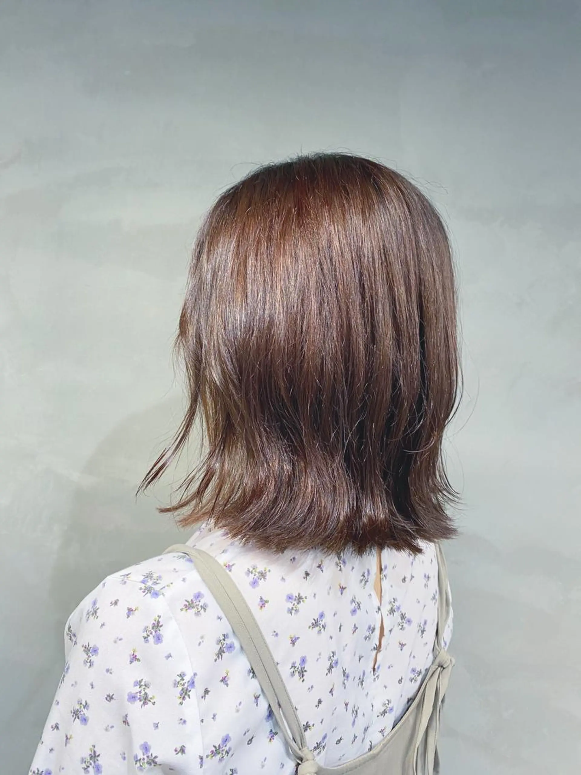 ミディアム カット ヘアカラー トリートメント ヘッドスパ 艶髪/髪質改善/ MONSO山本のヘアスタイル