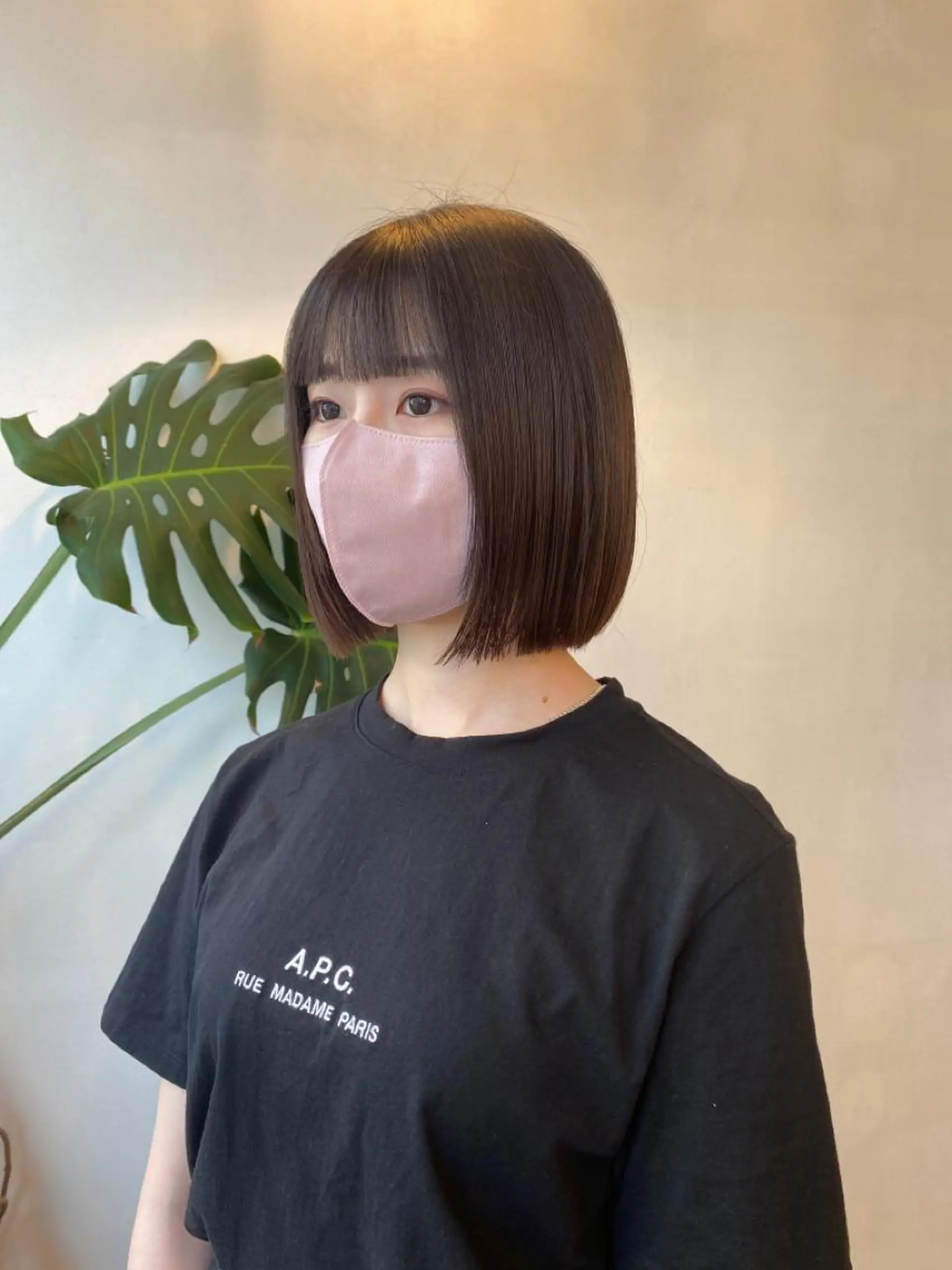 ショート カラー ヘアアレンジ ボブ カット トリートメント ナカジ🌸ロブ/ボブ /前髪🌸のヘアスタイル