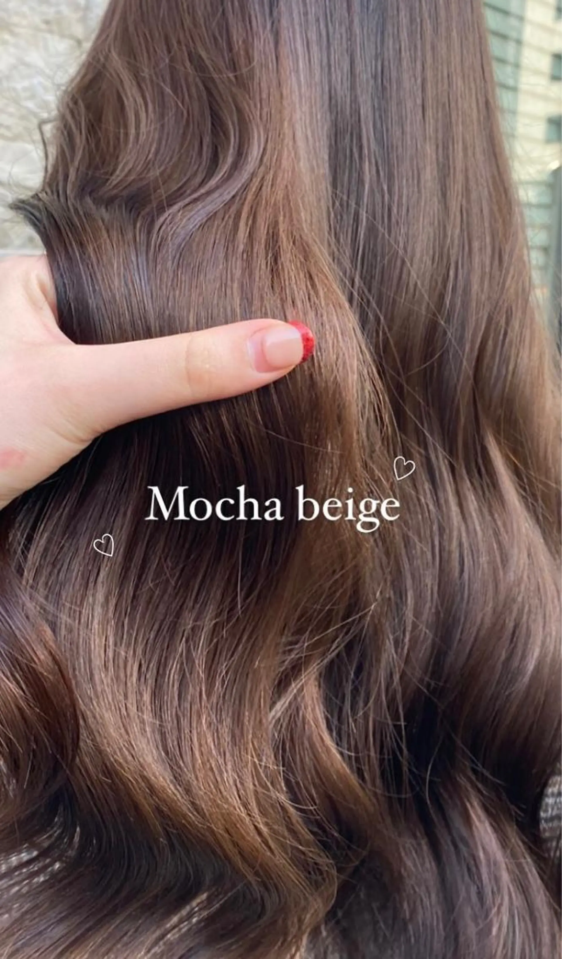 セミロング カラー ヘアアレンジ アンククロス渋谷【ANKH CROSS】所属・韓国ヘア┊︎レイヤー ┊︎haruka🌙のヘアスタイル