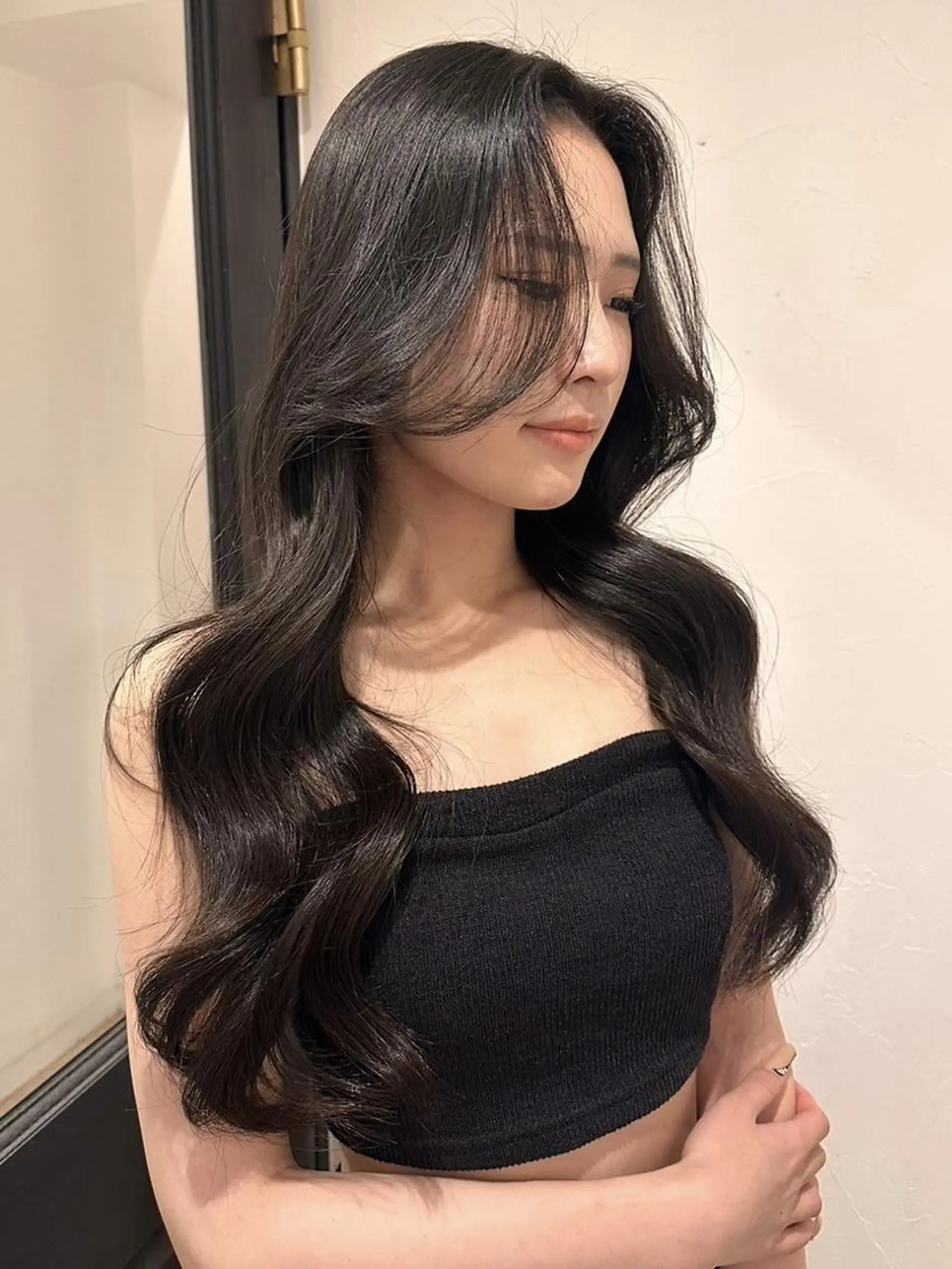 ロング カラー カット ヘアカラー トリートメント レイヤー /マッキーのヘアスタイル