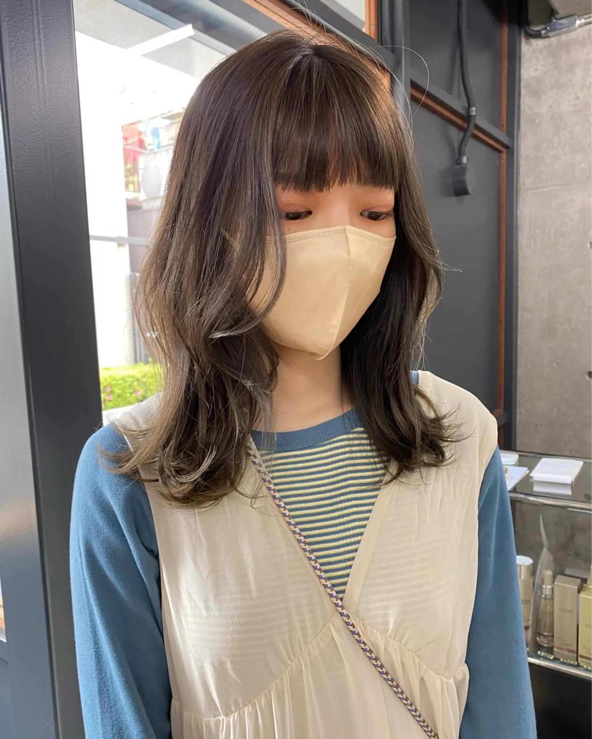 セミロング ୨୧柔らかいカラー nozomi ୨୧のヘアスタイル