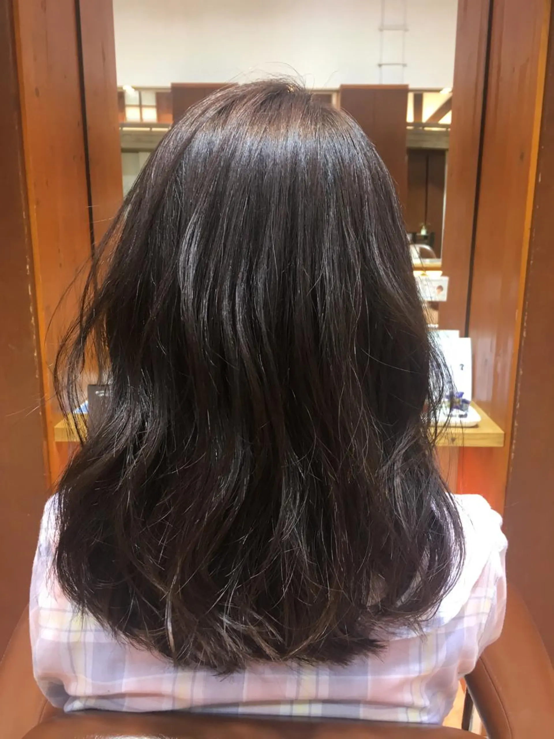ミディアム カラー アッシュ ピンクカラー ピンクパープル パープルカラー パープルアッシュ ✨🌿大人可愛い愛さ れhair🌿✨松本のヘアスタイル