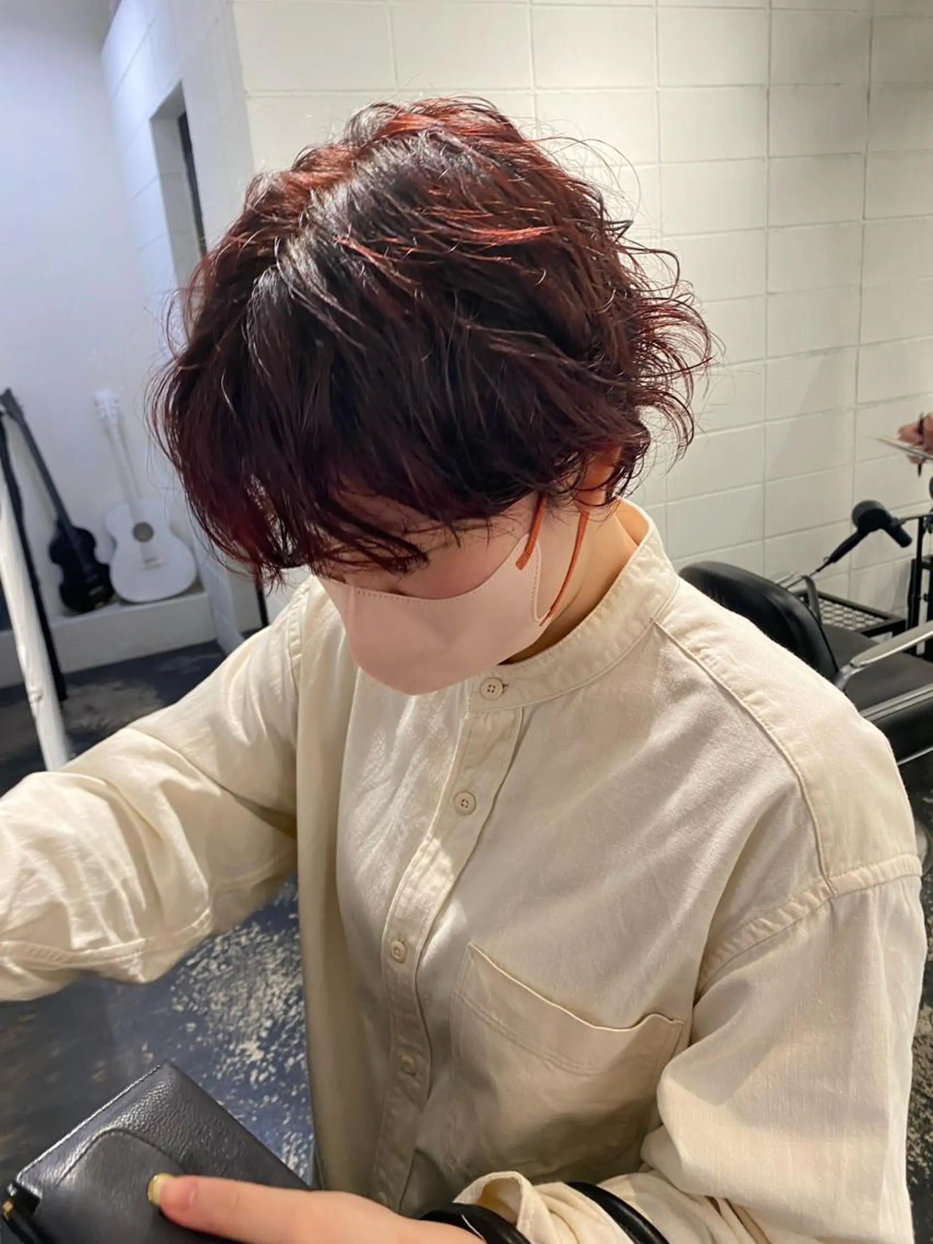 ショート カラー 🌻名古屋🌻 🫧ハイトーン🫧のヘアスタイル