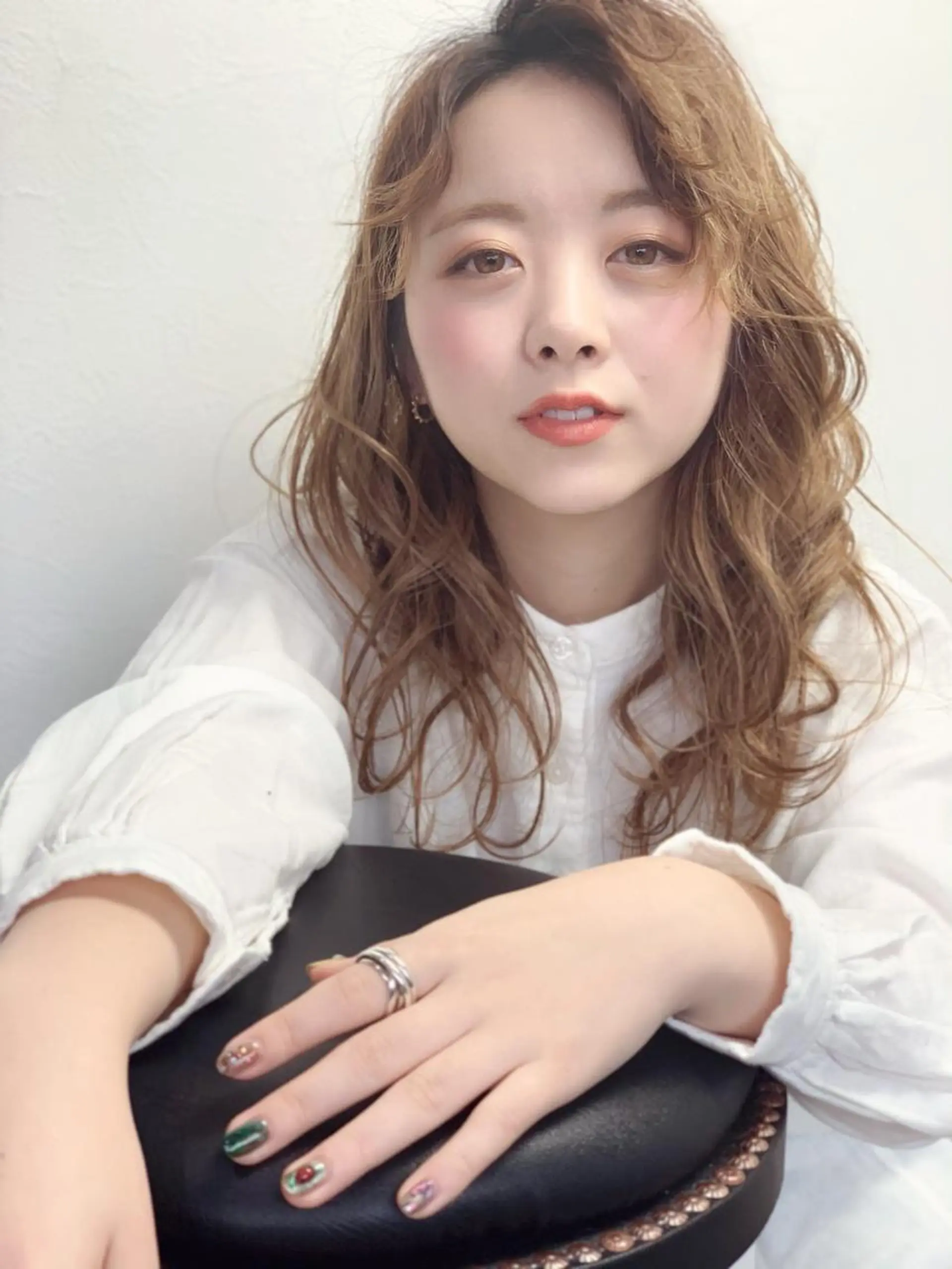 ミディアム カラー パーマ ヘアアレンジ キッズ ネイル 透明感カラー トリートメント カット ヘアカラー トリートメント Relación / レラシオン所属・岩崎 克秀のヘアスタイル