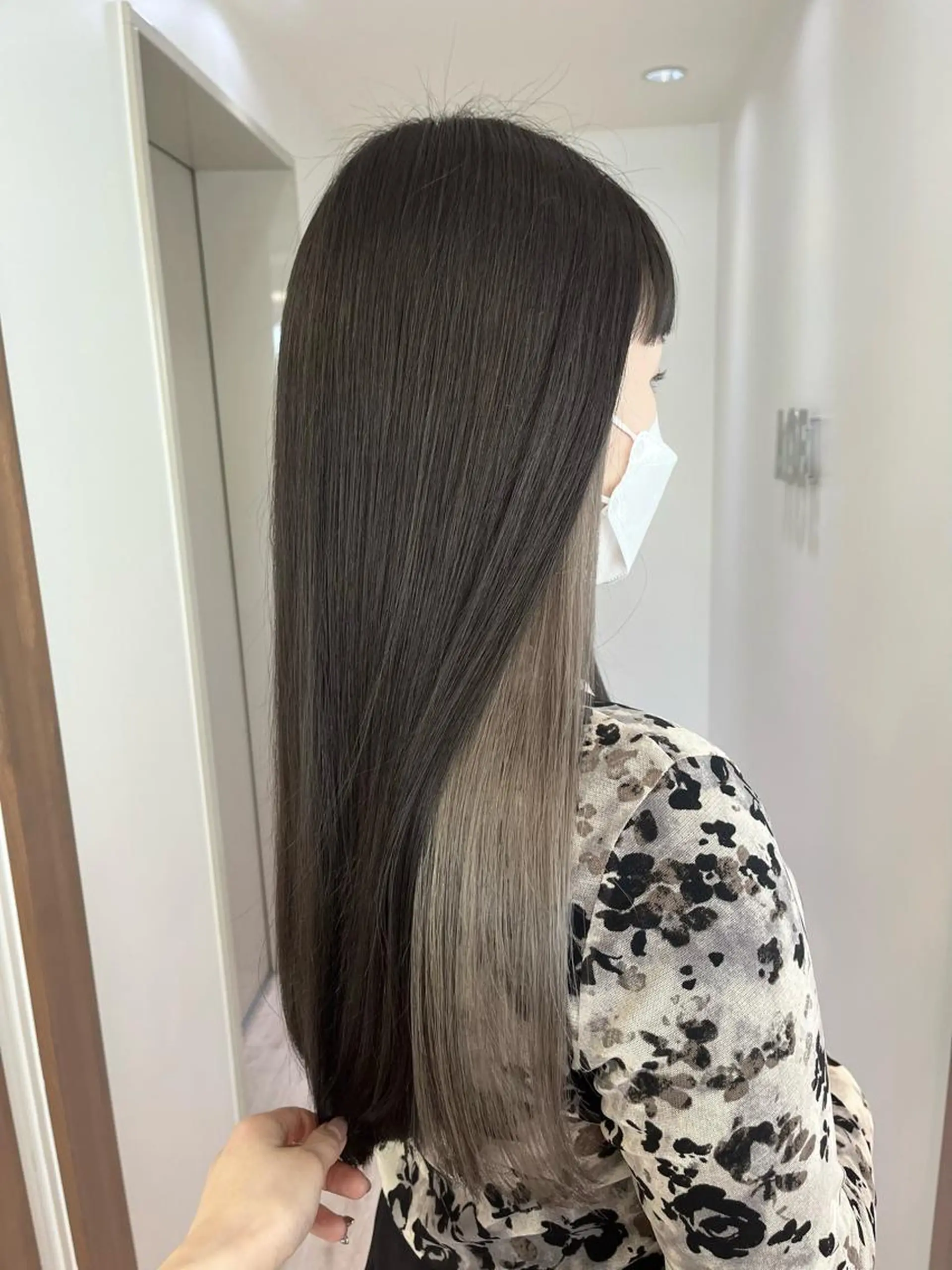 ロング カラー ヘアアレンジ ブリーチ カット ヘアカラー トリートメント 店長/ 加藤 流菜のヘアスタイル