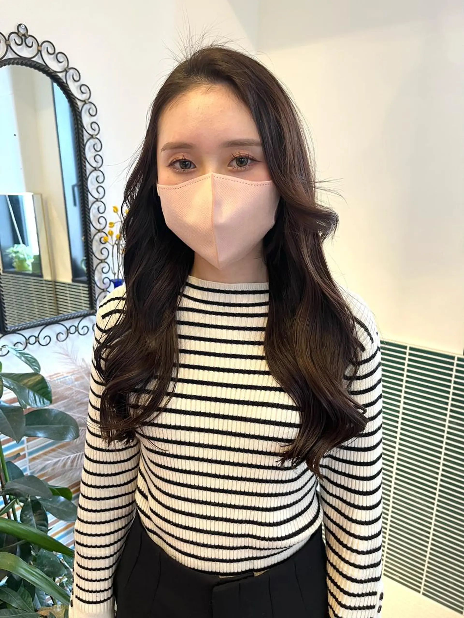 ロング カラー ベージュカラー ブリーチ ブリーチなしカラー カット ヘアカラー トリートメント 🩷ハイトーン透明感 レイヤー🩷ユリカのヘアスタイル