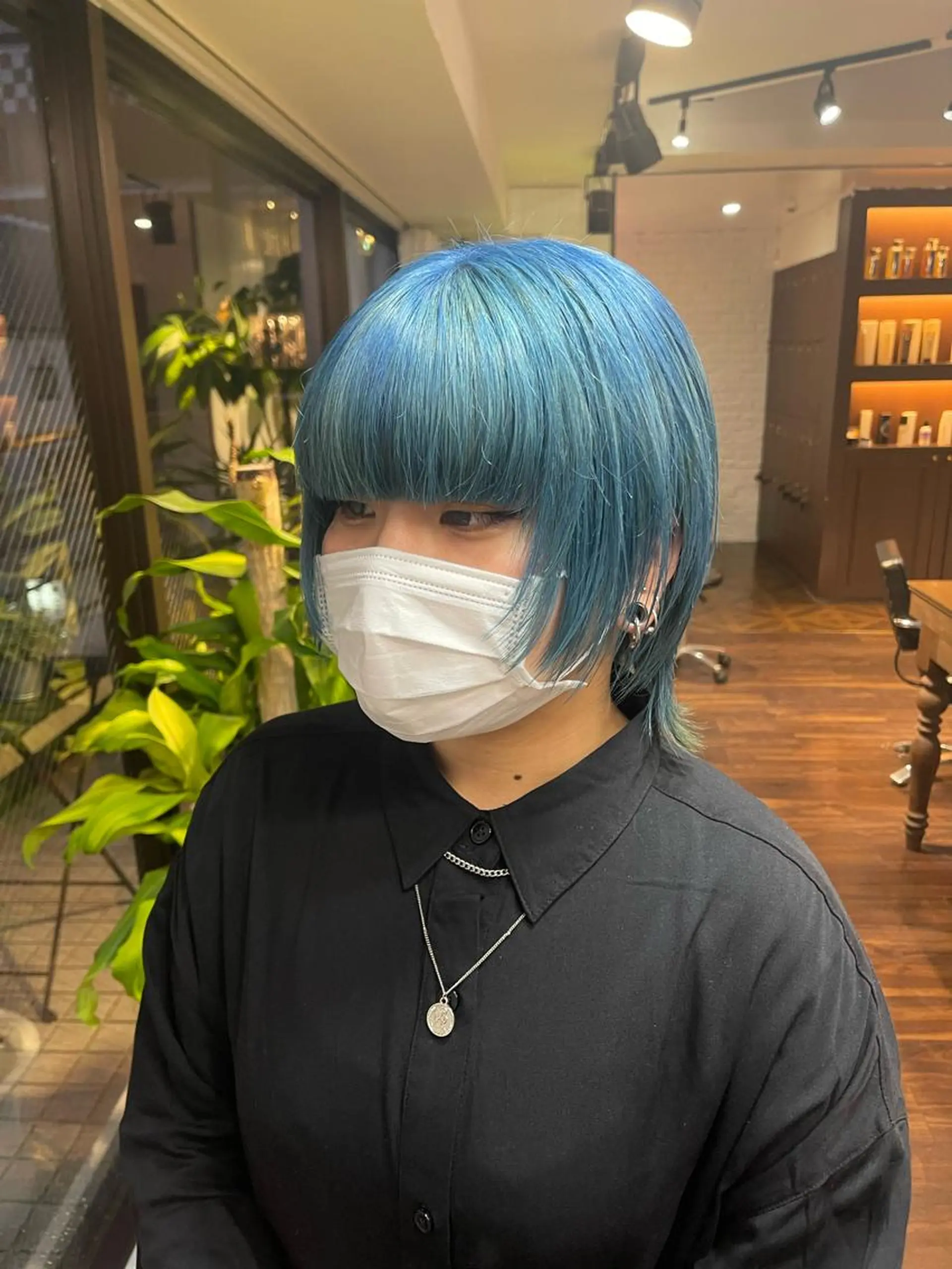 ショート 韓国風カラー 髪質改善 韓国風ヘア レイヤーカット トリートメント カット ヘアカラー トリートメント ワンホンヘア ケラチン/Kaitoのヘアスタイル