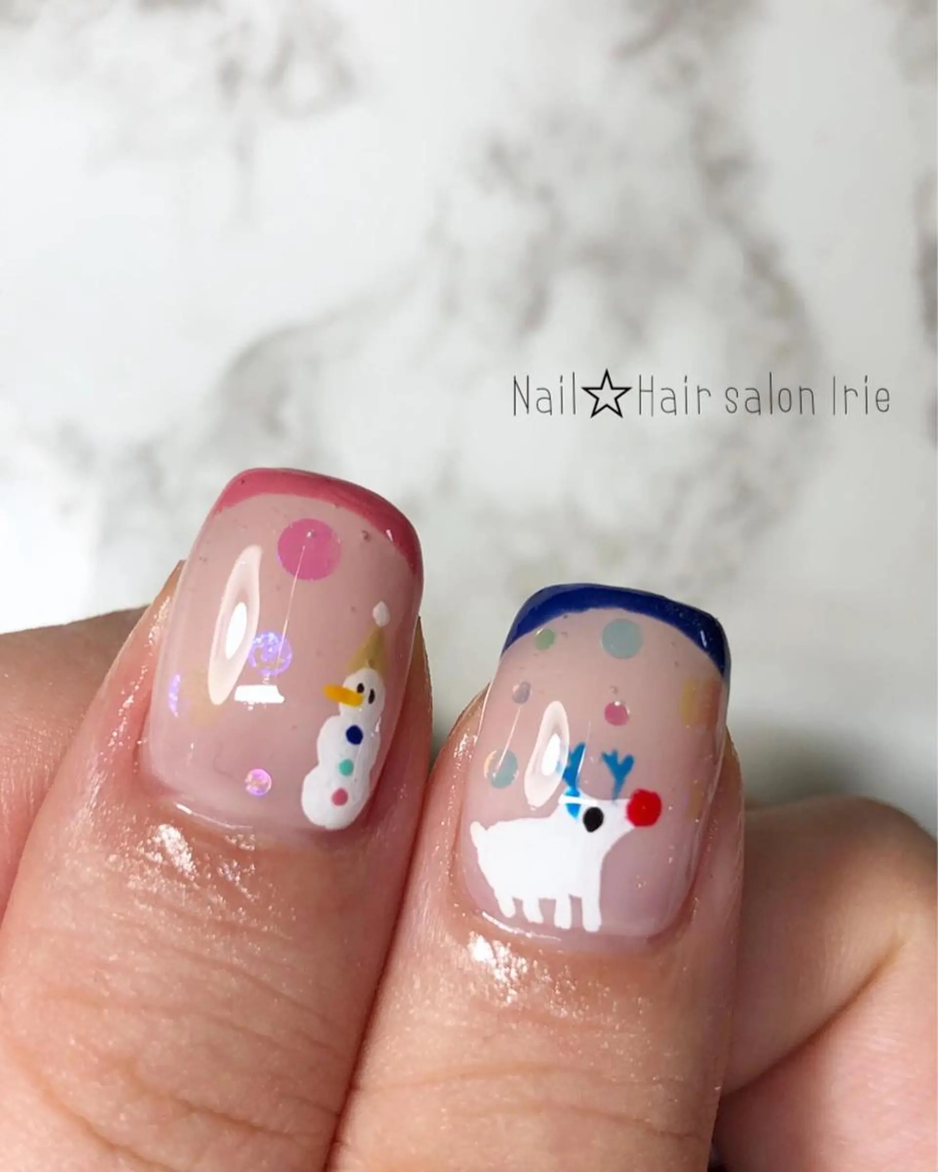 ネイル Hair salon Irie所属・與儀 知佳のネイルデザイン