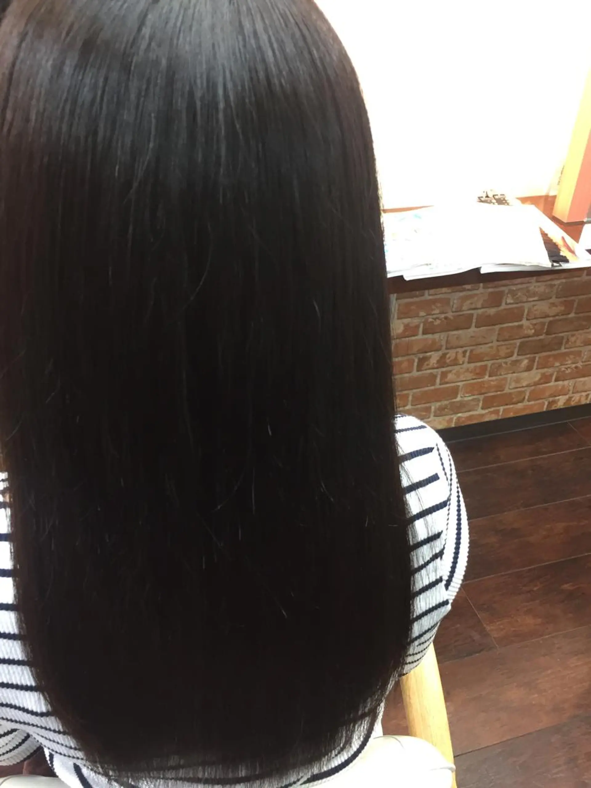 ロング パーマ 桧山 真のヘアスタイル