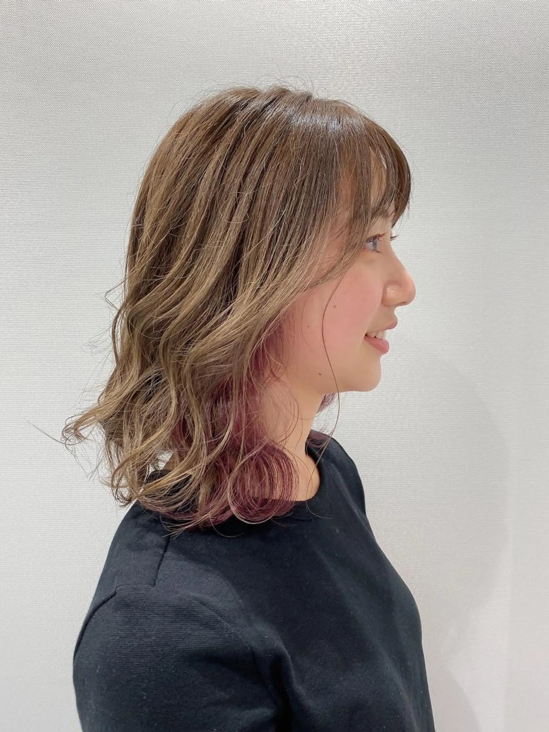 ミディアム カマチョ タイスのヘアスタイル