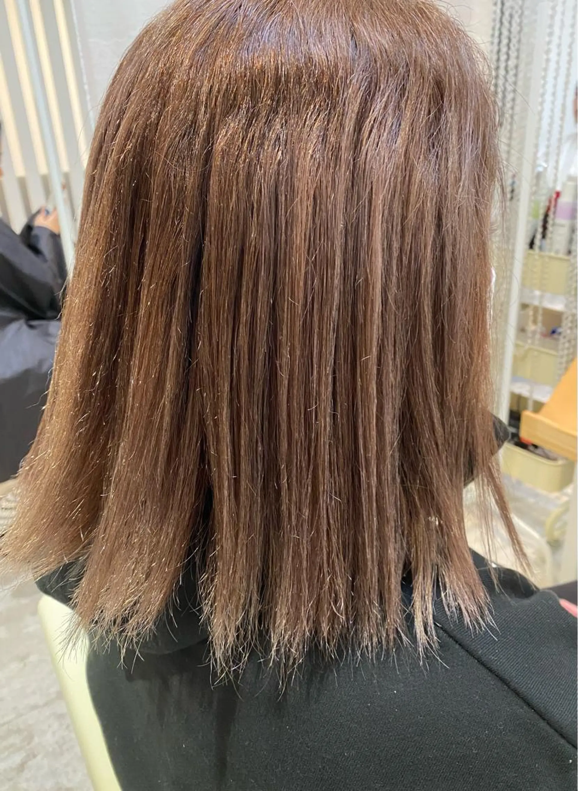 セミロング カラー Design Color🐰アユミのヘアスタイル