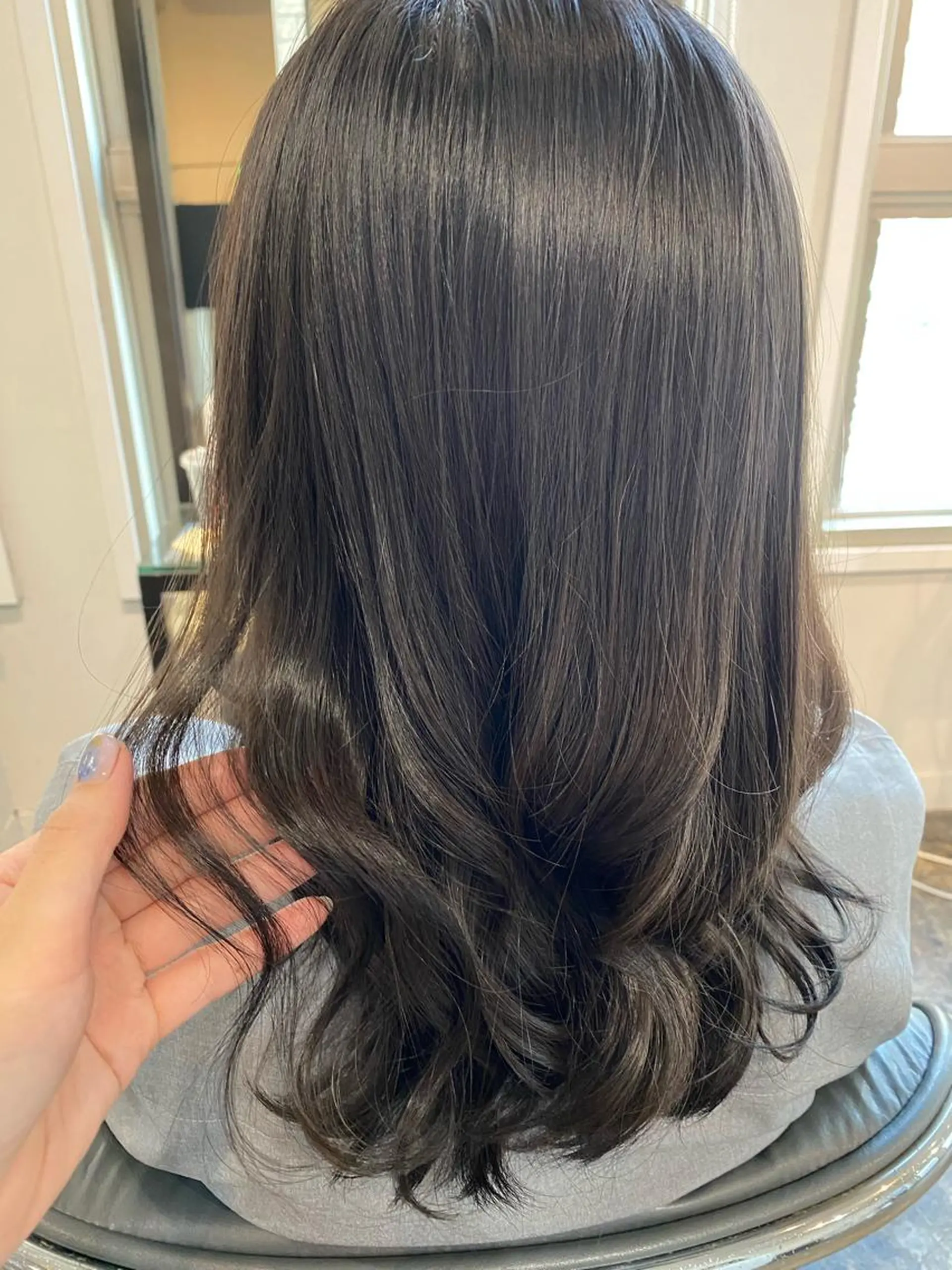 セミロング カラー ヘアカラー トリートメント アレンジ指名 no.1✨ｈａｋｏのヘアスタイル