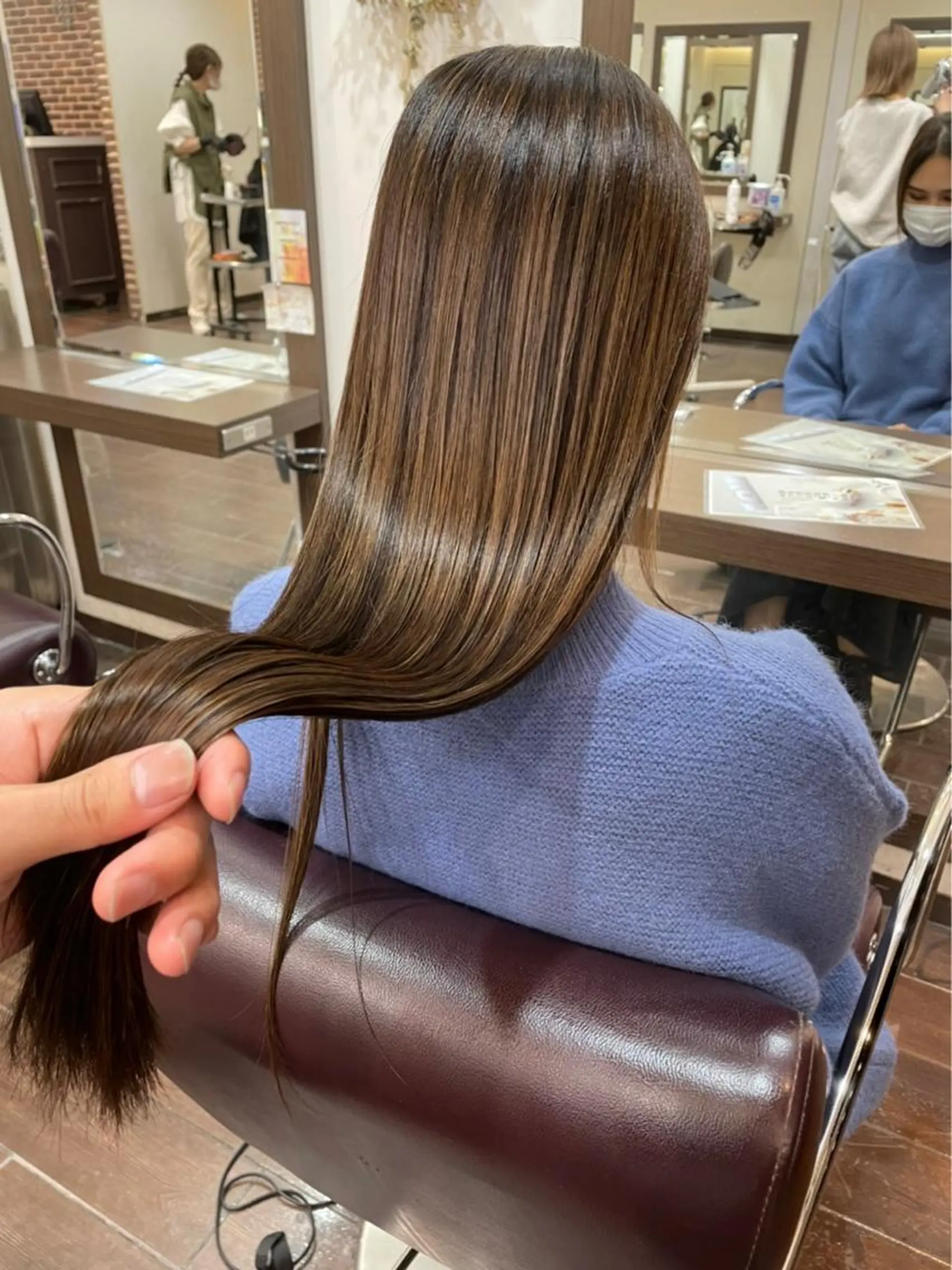 カラー レディースカット いからしゆうたのヘアスタイル