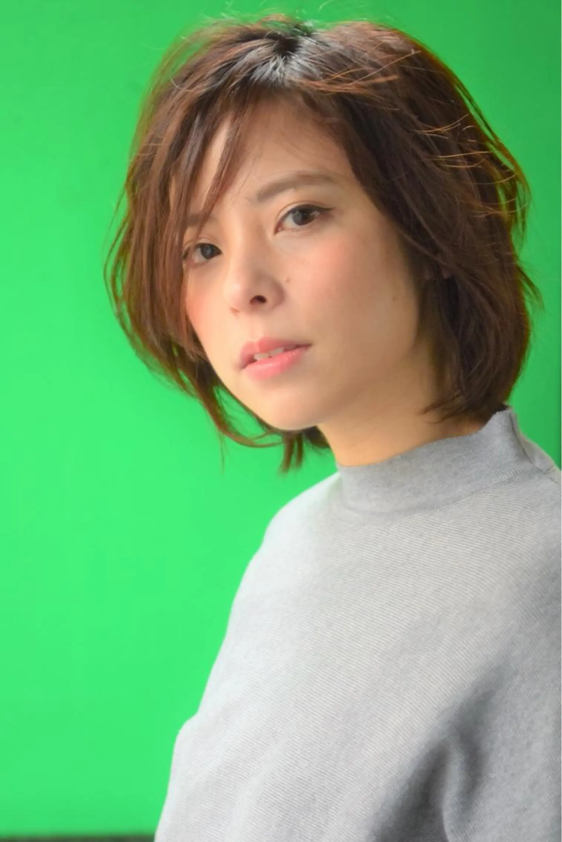 ミディアム 北川 裕暁のヘアスタイル