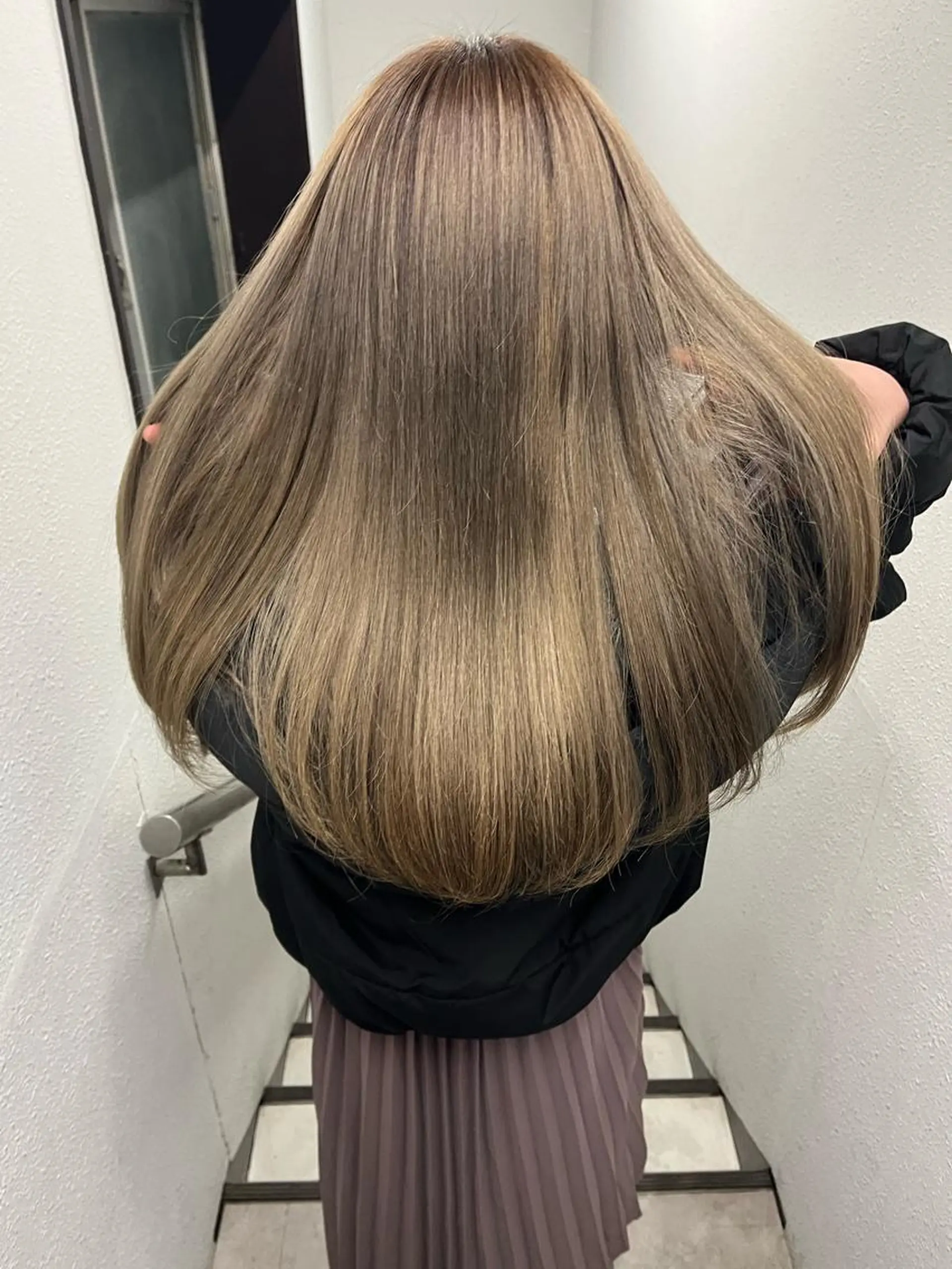 ロング ヘアカラー トリートメント 💗レイヤーショート ボブ艶髪/竜也💗のヘアスタイル