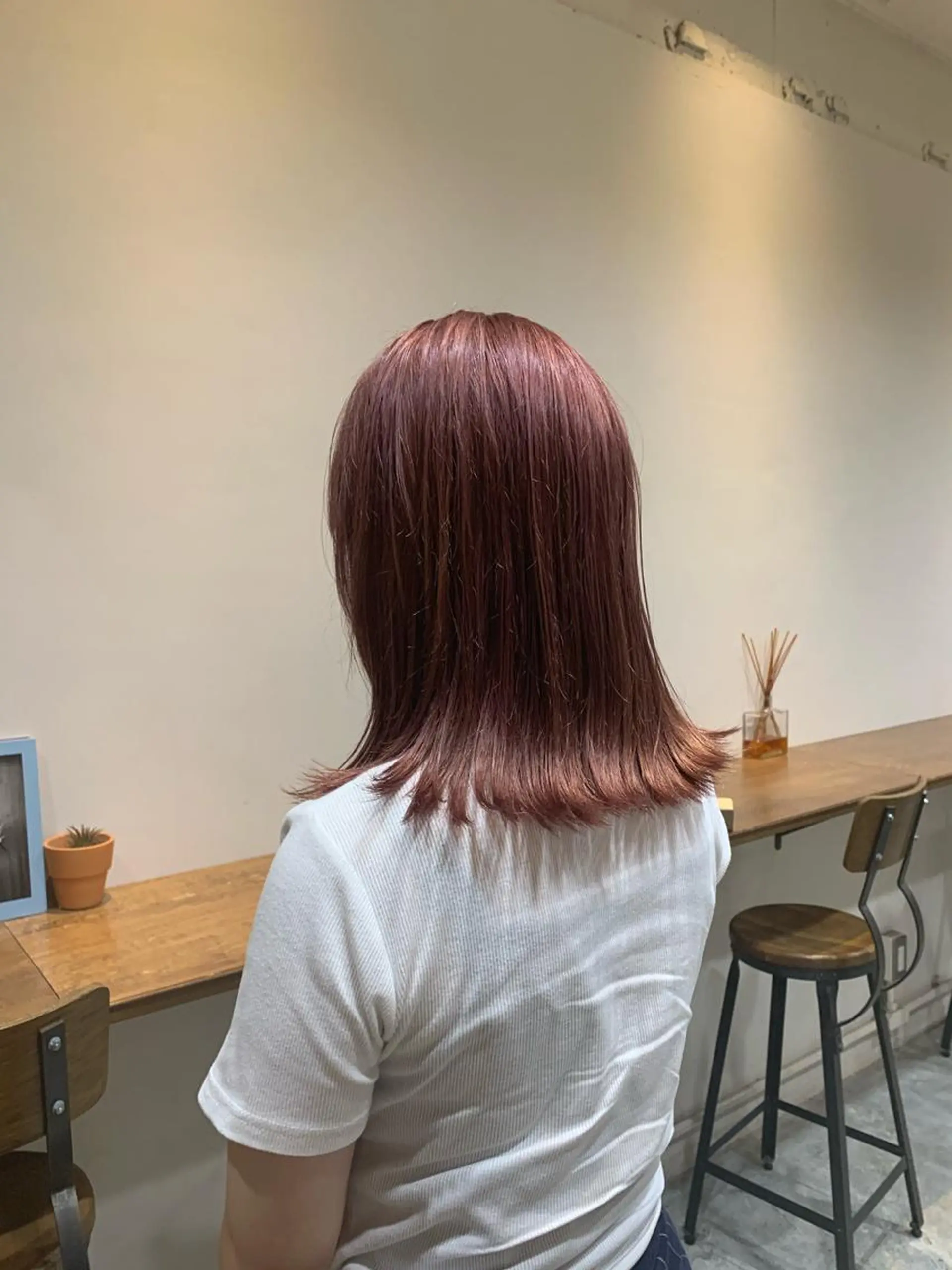 ミディアム ハイトーン/レイヤー 💜Akaneのヘアスタイル